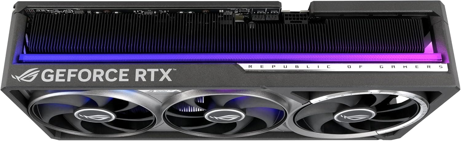 ASUS ROG Astral GeForce RTX 5090 32GB GDDR7 OC Edition Gaming Grafikkarte (Nvidia DLSS 4, Vier Lüfter, 3.8-Slot-Design, PCIe 5.0, 2X HDMI 2.1b, 3X DisplayPort 2.1a) Bild 7