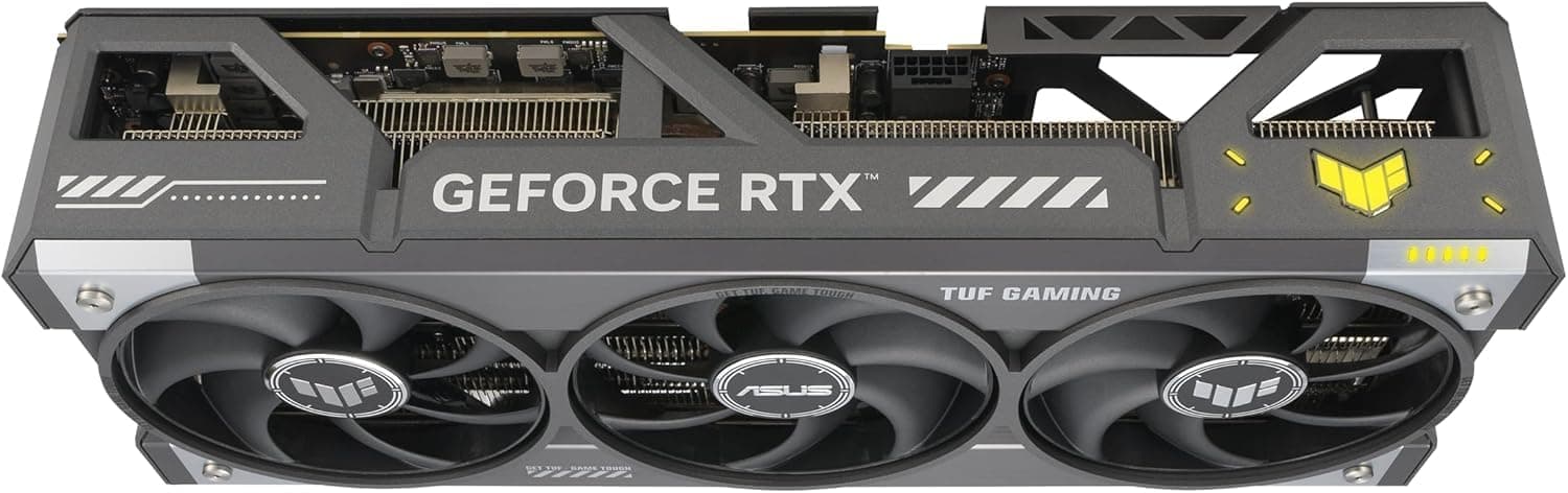 ASUS TUF Gaming GeForce RTX 5090 OC Edition 32GB GDDR7 Gaming Grafikkarte (Nvidia GeForce RTX5090, 3,6 Slot Design, PCIe 5.0, 2X HDMI 2.1b, 3X DisplayPort 2.1a) Bild 5