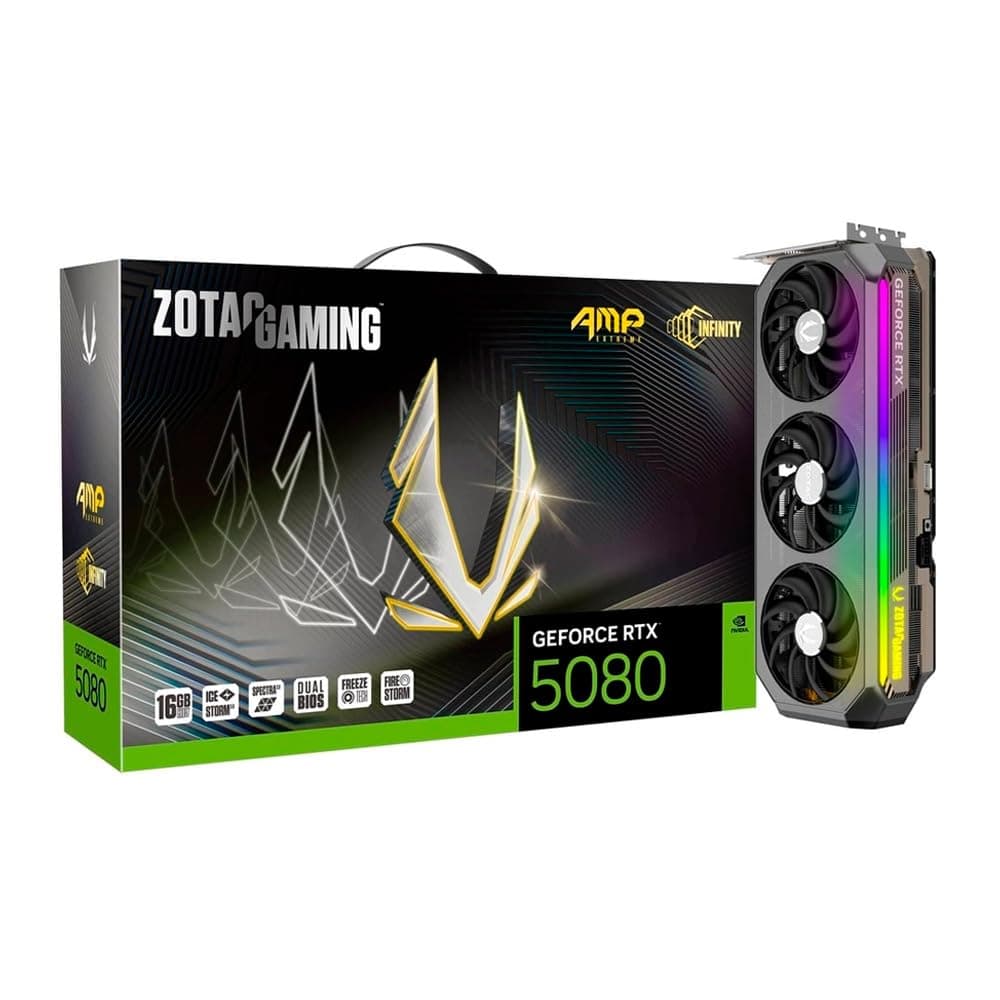 ZOTAC Gaming GeForce RTX 5080 AMP Extreme INFINITY 16GB GDDR7 - ZT-B50800B-10P