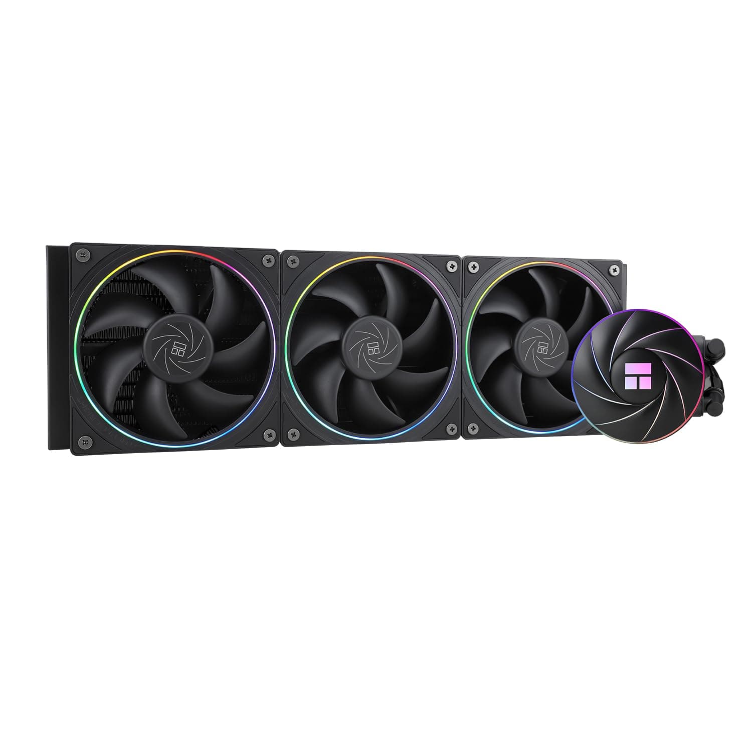 THERMALRIGHT Aqua Elite 360 ARGB V2 CPU Wasserkühler, 360 Aio CPU Kühler, 3 x120mm PWM Lüfter, S-FDB Lager, ARGB Fine Aperture Effect, für AMD/AM4/AM5, Intel LGA1150/1151/1200/2011/1700/2011