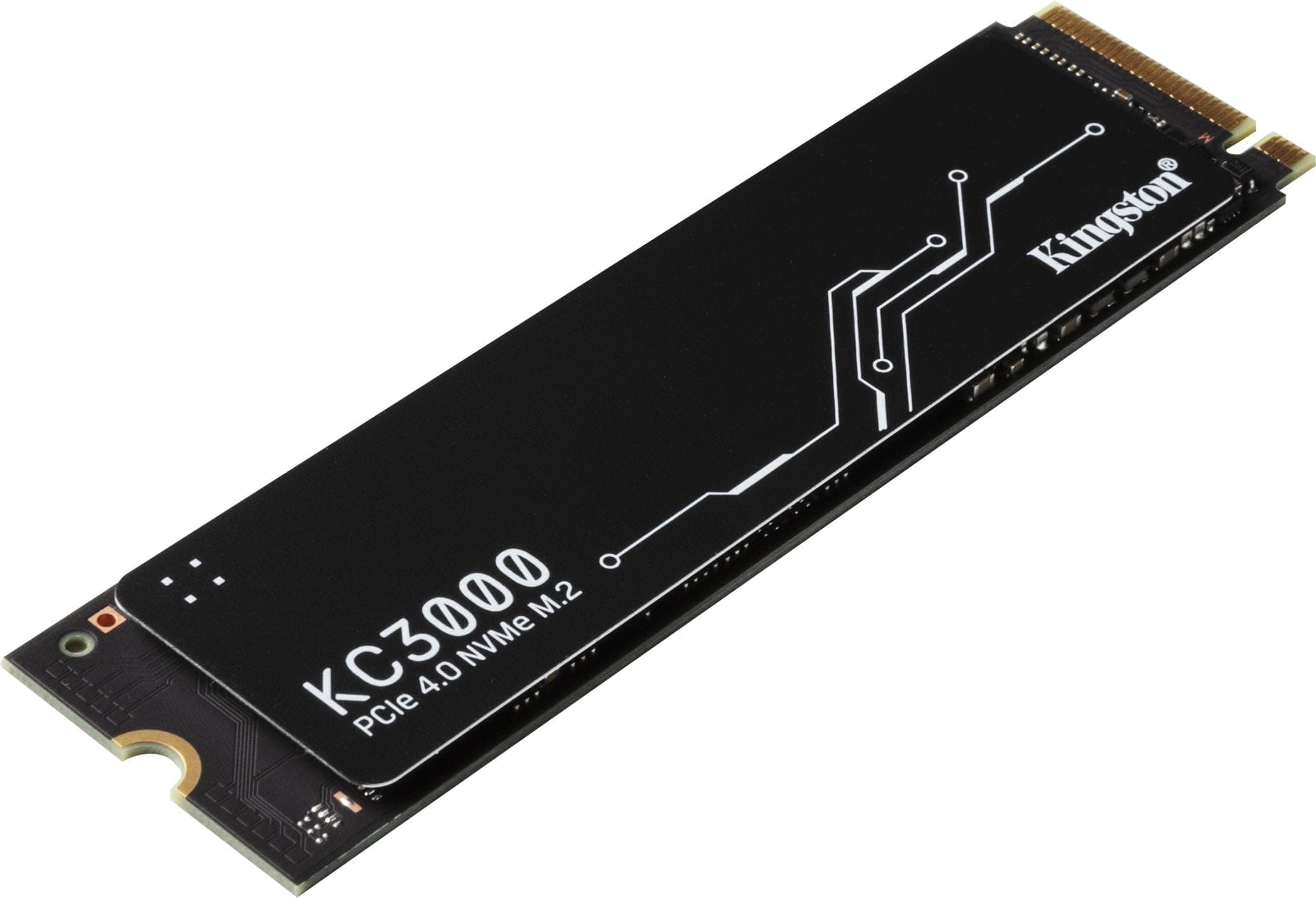 Kingston KC3000 PCIe 4.0 NVMe M.2 SSD - Hochleistungsspeicher für Desktop- und Laptop-PCs -SKC3000S/2048G, SKC3000D2048G, Schwarz, 2048GB, Festkörper-Laufwerk Bild 7