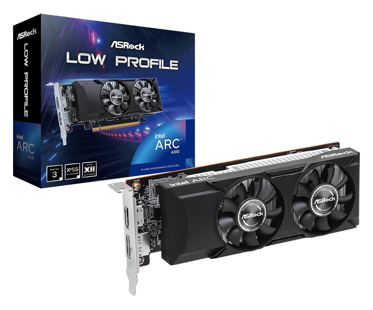 ASRock Low Profile Intel ARC A310 LP 4G Bild 2