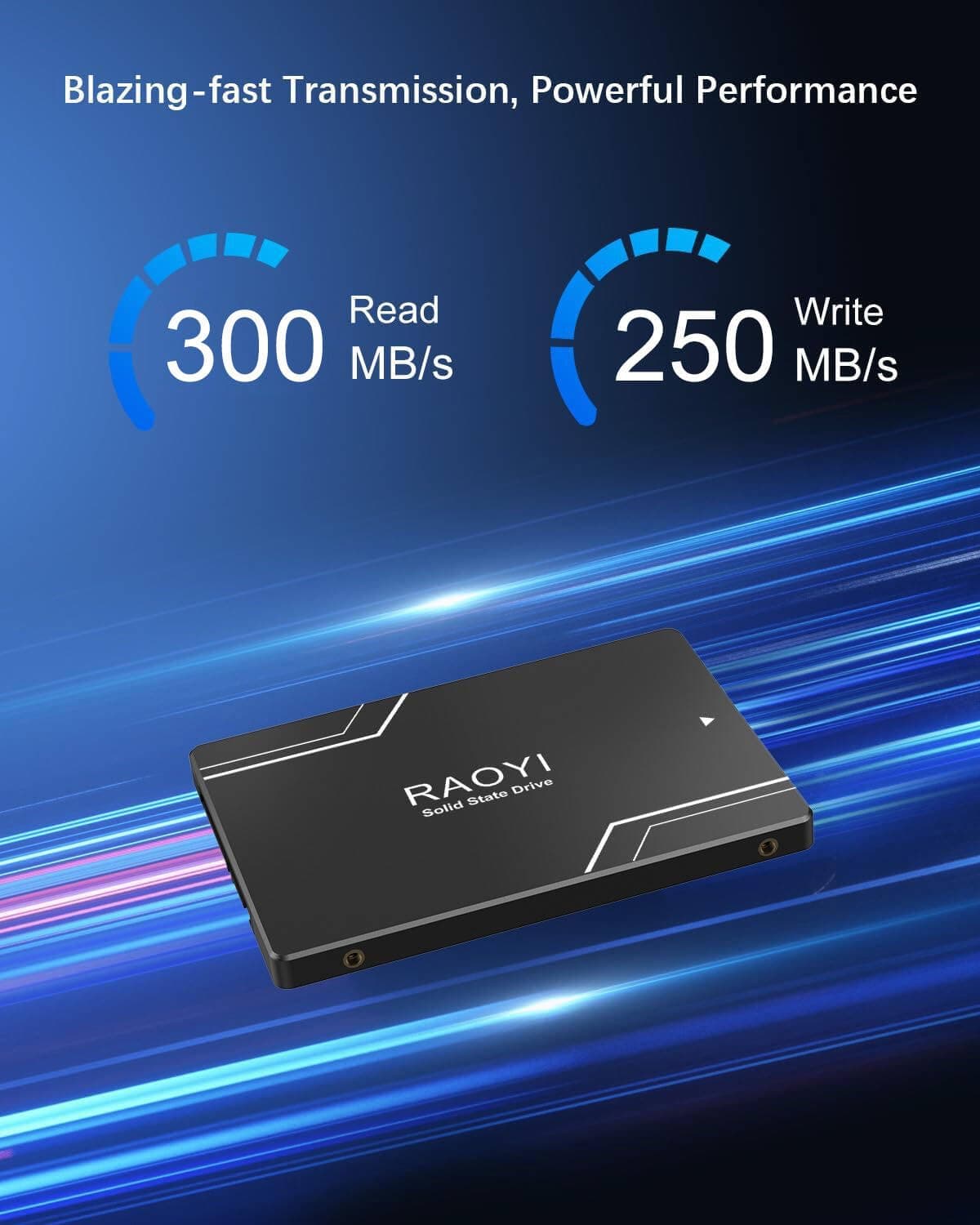 RAOYI 2 TB NVMe Internes Solid State Drive M.2 2280 PCIe Gen4x4 SSD, bis zu 5000 MB/s, SLC-Cache, Speicher und Speichererweiterung für PS5 Laptop Desktop Bild 5