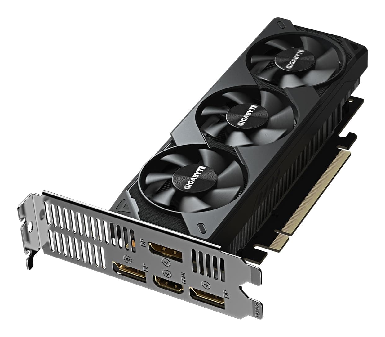 Gigabyte GeForce RTX 5060 OC Low Profile 8G Grafikkarte - 8GB GDDR7, 128bit, PCI-E 5.0, 2512 MHz Kerntakt, 3 x DisplayPort, 1 x HDMI, GV-N5060OC-8GL Bild 7