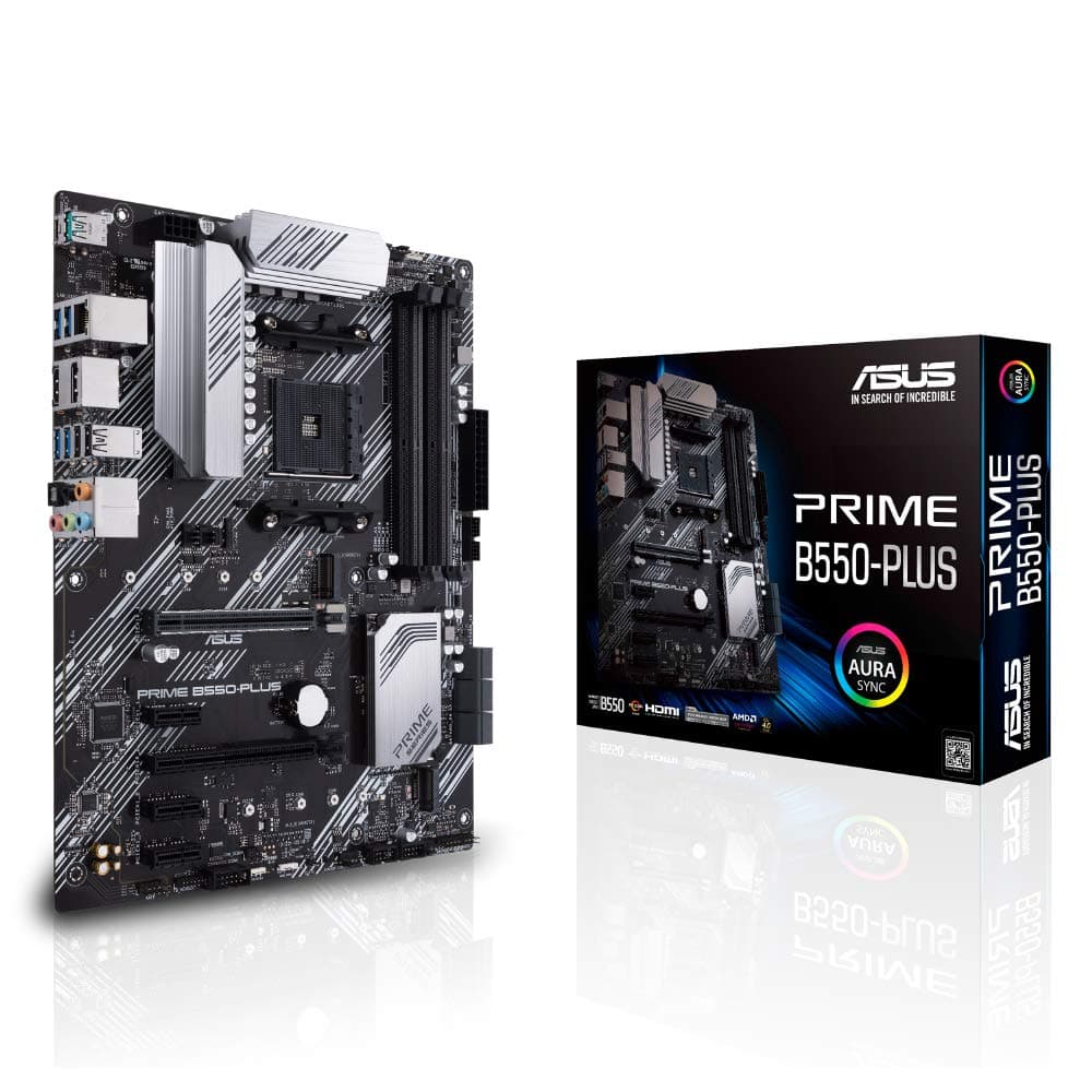 ASUS 90MB14U0-M0EAY0 Prime B550-PLUS Sockel (PC) AM4 Formfaktor (Details) ATX Mainboard-Chipsatz AMD Bild 2