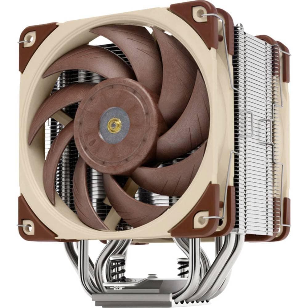 Noctua NH-U12A, CPU Kühler in Premium-Qualität mit leisen NF-A12x25 PWM Hochleistungslüftern (120mm, Braun) Bild 7