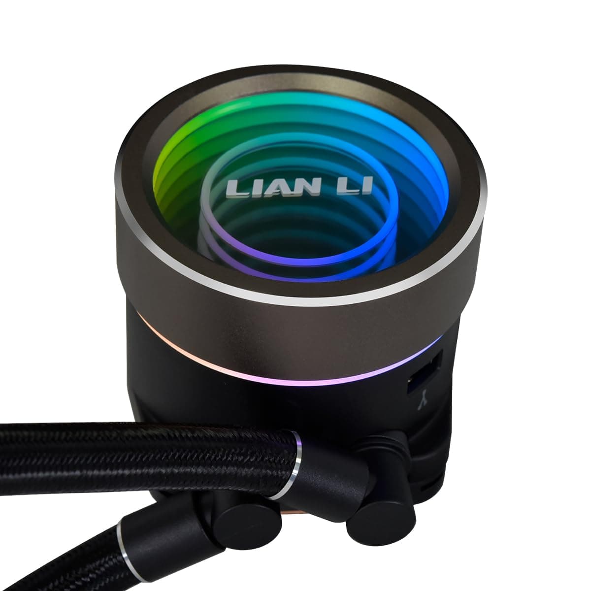 Lian Li Galahad II Trinity ARGB AIO Kühler, Single-Stack Fin-Radiator, PWM Lüfter, ARGB-Beleuchtung, Aluminium, 240mm, Schwarz Bild 5