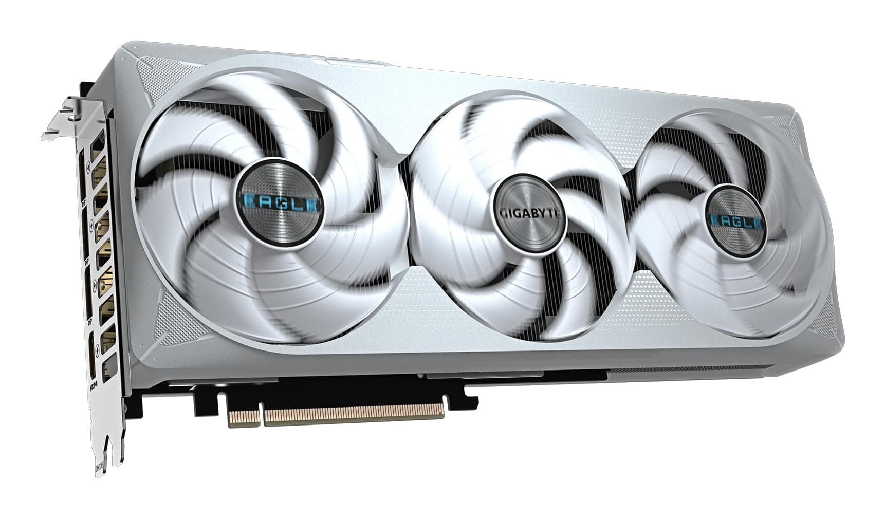 Gigabyte GeForce RTX 5070 Ti Eagle OC Ice SFF 16G Grafikkarte - 16GB GDDR7, 256 Bit, PCI-E 5.0, 2542 MHz Core Clock, 3 x DP 2.1a, 1 x HDMI 2.1b, NVIDIA DLSS 4, GV-N507TEAGLEOC ICE-16GD Bild 5