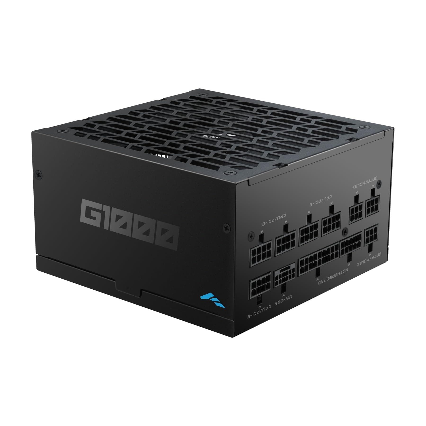 SAMA G1000 1000 W vollmodulares Netzteil – 80 Plus Gold Zertifiziert | ATX 3.1 & PCIe 5.1 kompatibel | 12 V-2x6-Grafikkarten-Stromstecker, fanless ECO-Modus, japanische Kondensatoren– Schwarz G1000W Schwarz Schwarz