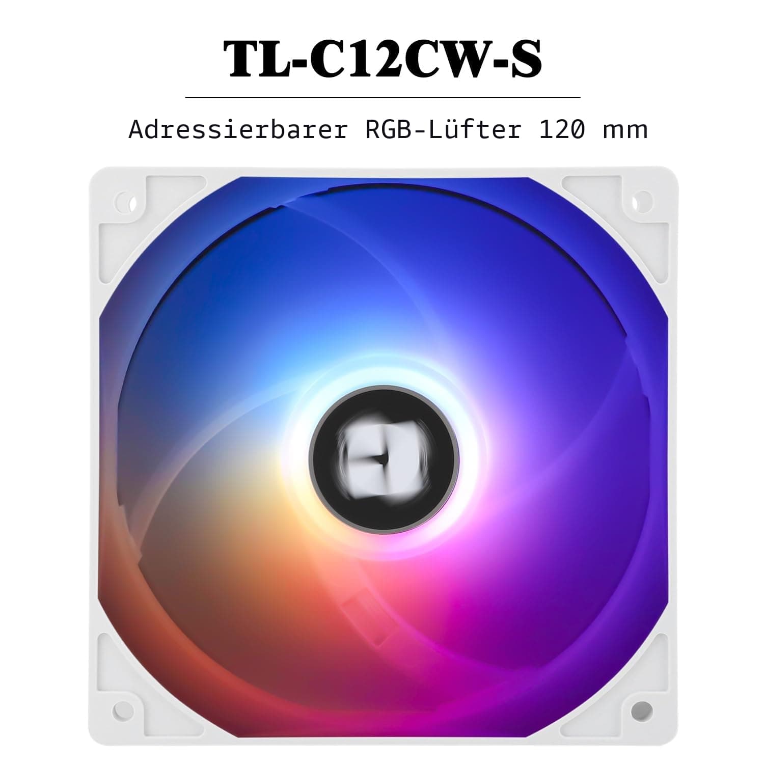 TR AssassinX120 SE WHITE ARGB CPU-Luftkühler, 4 Heatpipes, TL-C12CW-S PWM Quiet Fan CPU Cooler mit S-FDB-Lager, für AMD AM4 AM5 / Intel 1700/1150/1151/1200, PC-Kühler AX120 SE White ARGB Bild 5