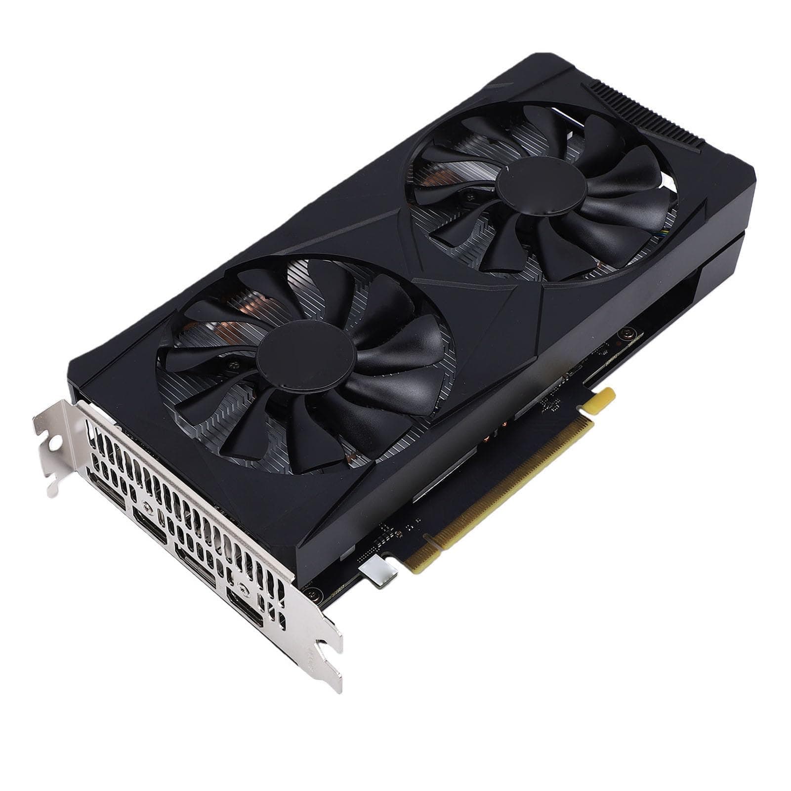 Denash 192-Bit-Gaming-Grafikkarte 6 GB RTX 3060 PCIe 3.0 X16 mit Zwei Lüftern für 1080p 2K Gaming Ray Tracing DLSS Turing-Architektur