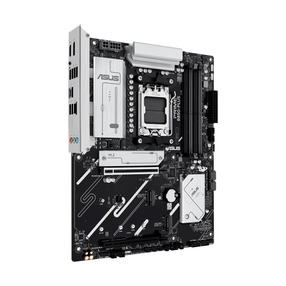 ASUS Prime B850-PLUS Mainboard AMD B850 ATX, DDR5, PCIe 5.0, DREI M.2-Steckplätze, Realtek 2,5 GB Ethernet, DisplayPort, HDMI, USB 10 Gbit/s Typ-A und Typ-C hinten, BIOS Flashback, Aura Sync Bild 7