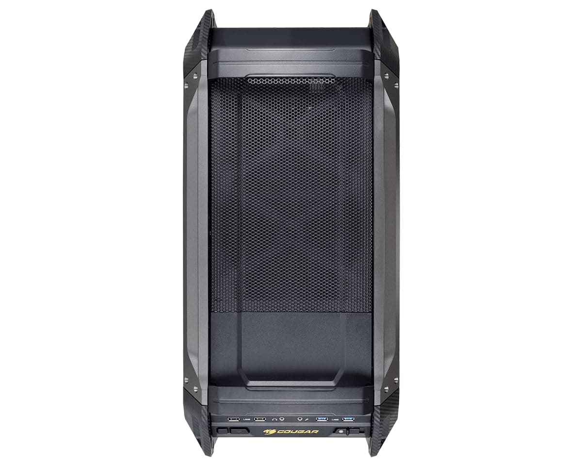 Cougar Panzer Max G Full Tower Case Leicht Modifizierbar 1x 120 mm Lüfter Gehärtetes Glas Panel, Schwarz Bild 5