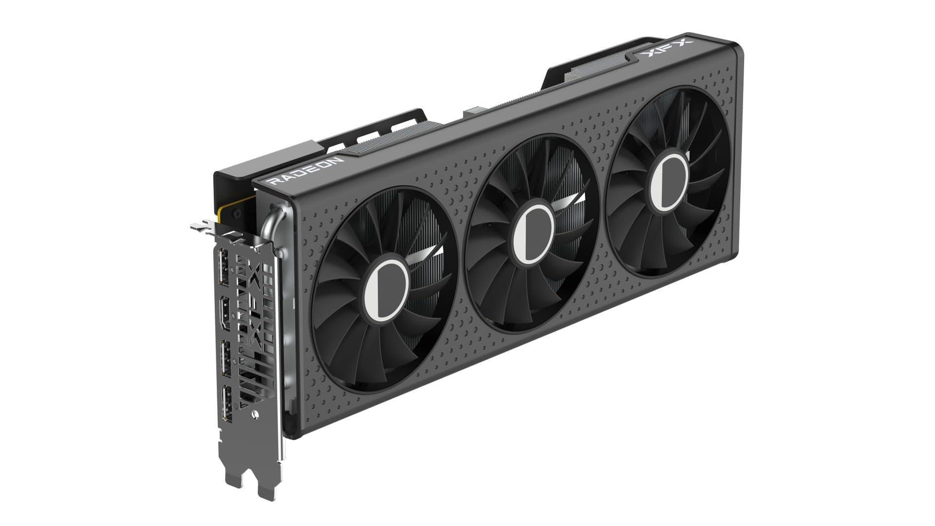 XFX Grafikkarte Speedster QICK309 Radeon RX 7600 XT schwarz (RX-76TQICKBP) RX 7600 XT QICK Bild 3