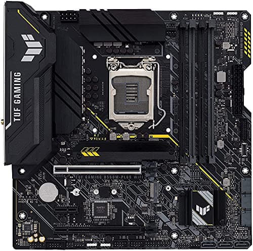 ASUS TUF Gaming B560M-PLUS WiFi LGA1200 (Intel® 11. / 10. Generation) Micro-ATX Gaming Motherboard (PCIe 4.0, 2 x M.2-Steckplätze, 8+1 Leistungsstufen, 2,5 GB LAN, WiFi 6, USB 3.2 Type-C®,