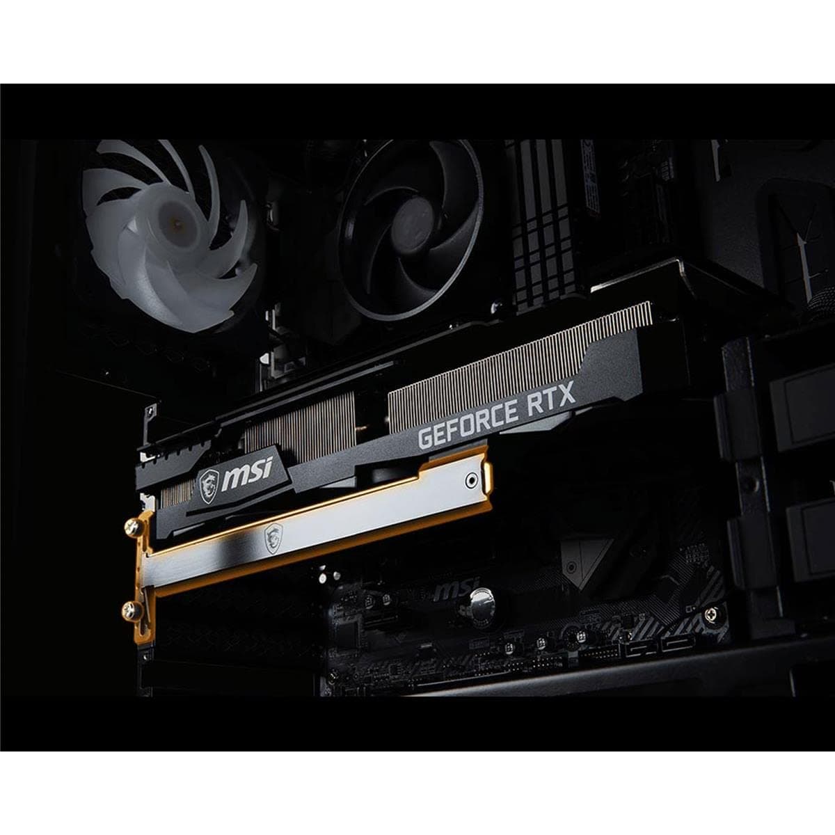 MSI Gaming GeForce RTX 3070 Ti 8GB GDRR6X 256-Bit HDMI/DP Nvlink Tri-Frozr 2 Ampere Architecture OC Grafikkarte (RTX 3070 Ti Ventus 3X 8G OC) Bild 7