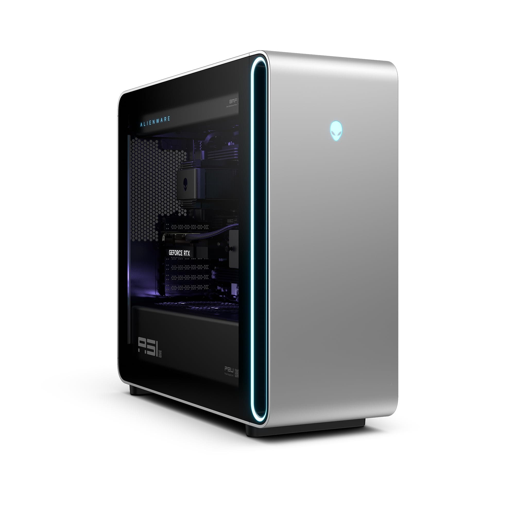 Alienware Area-51 Gaming Desktop - Intel Core Ultra 9 Series 2, Nvidia GeForce RTX 5080, 32GB RAM, 2TB SSD, Liquid-Cooled CPU, Windows 11 Home, AlienFX - Lunar Silver Intel Core Ultra 9 285K 32 GB 2 TB NVIDIA RTX 5080