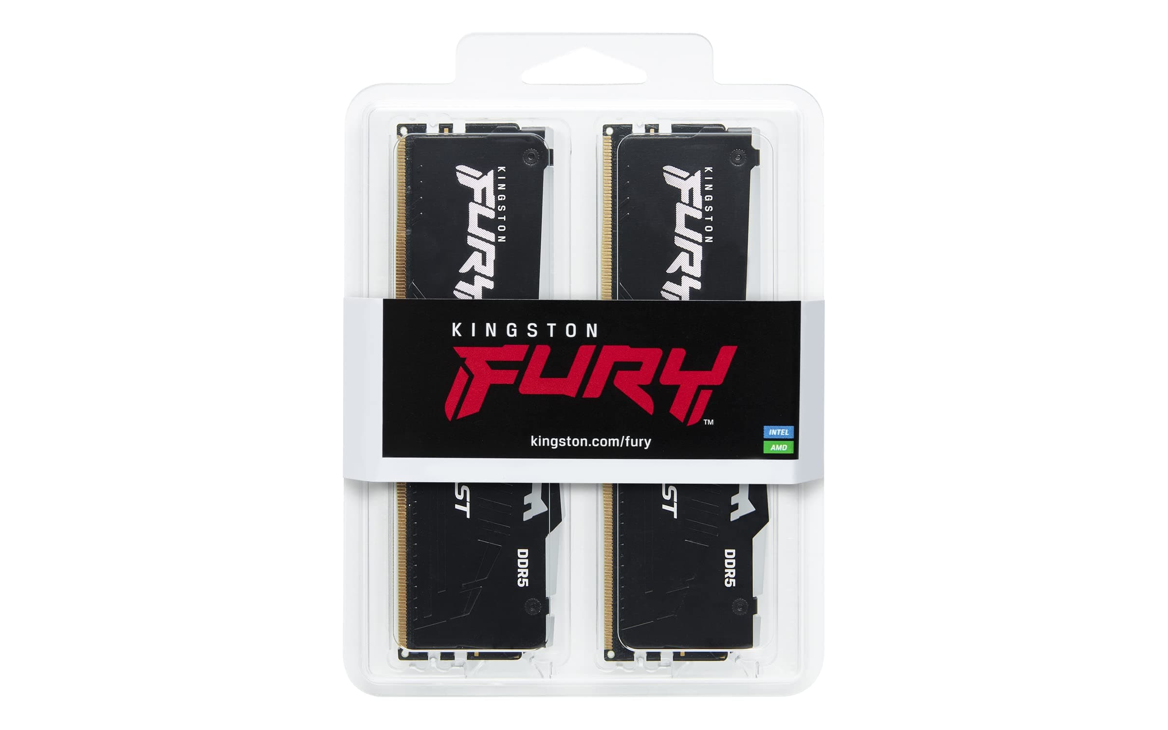Kingston FURY Beast Schwarz RGB 64GB (2x32GB) 5600MT/s DDR5 CL40 DIMM Desktop Gaming Speicher Kit mit 2 AMD EXPO/ Intel XMP - KF556C40BB2AK2-64 Bild 7