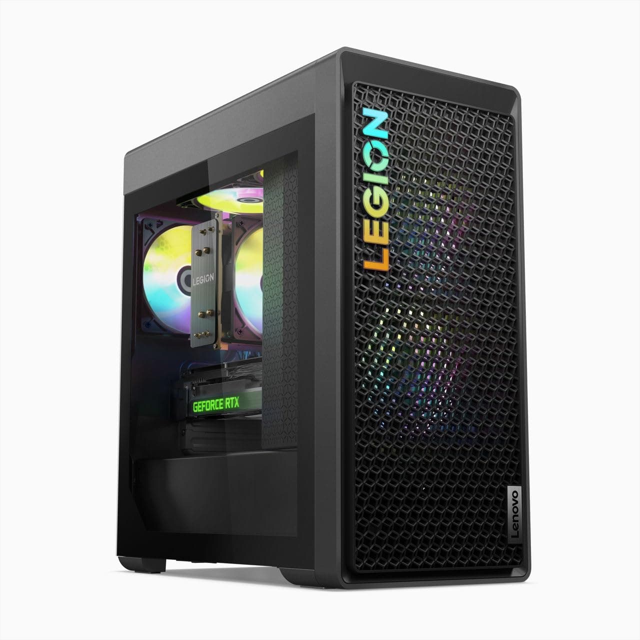Lenovo Legion Tower 5 (8. Gen) Gaming Desktop PC | AMD Ryzen 7 7700 | 16GB RAM | 1TB SSD | NVIDIA GeForce RTX 4070 Ti | Win11 Home | QWERTZ | grau | inkl. Tastatur & Maus | 3 Monate Premium Care AMD Ryzen 7 7700 NVIDIA GeForce RTX 4070 Ti