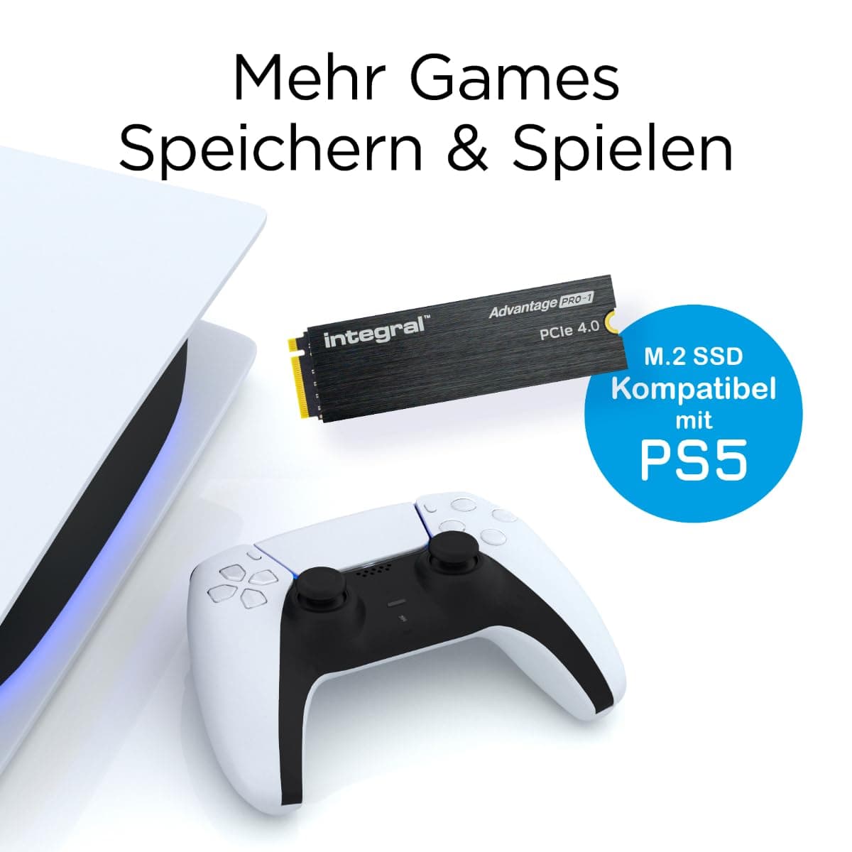 Integral 4TB Advantage Pro-2 M.2 2280 PCIe Gen4 X4 NVMe 1.4 SSD Bis zu 7200 MB/s Lesen & 6200 MB/s Schreiben - Kein Kühlkörper Verbesserte Zuverlässigkeit für Gaming, Bearbeitung, Rendering & mehr Bild 7