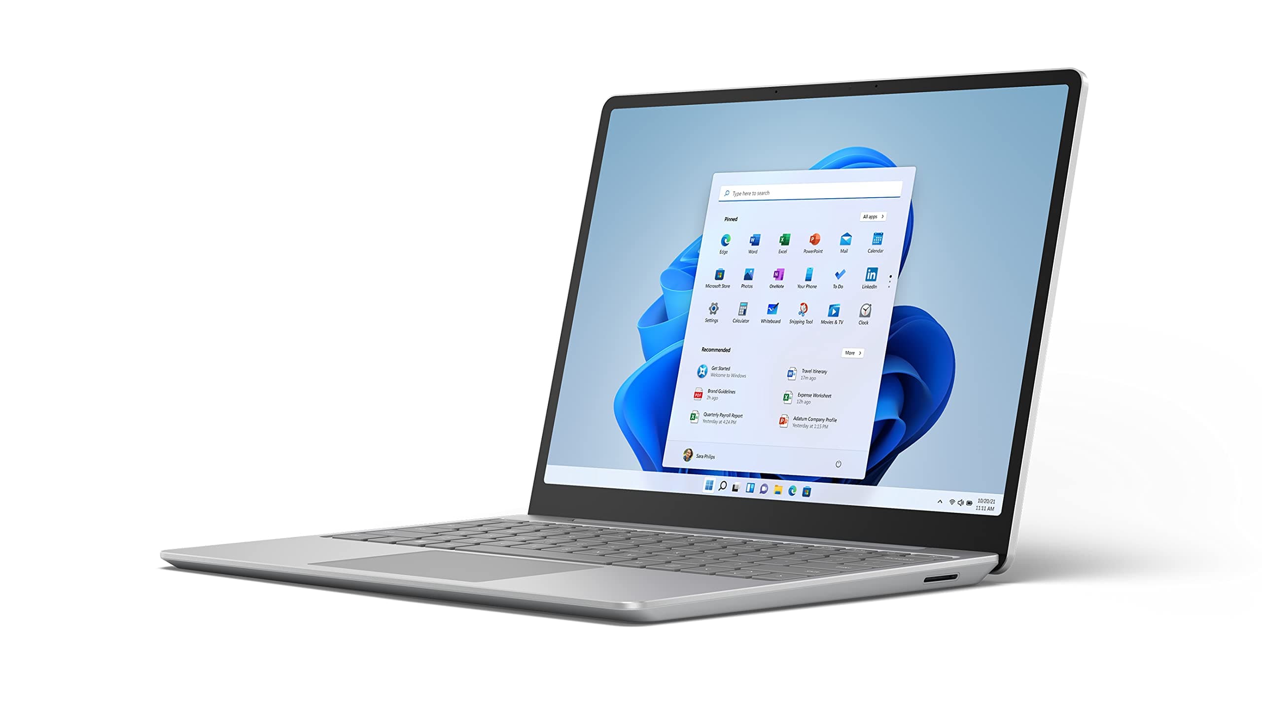 Microsoft Surface Laptop Go 2 i5/4/128 cm SC German Austria/Germany Commercial Platinum Windows 11 Bild 2