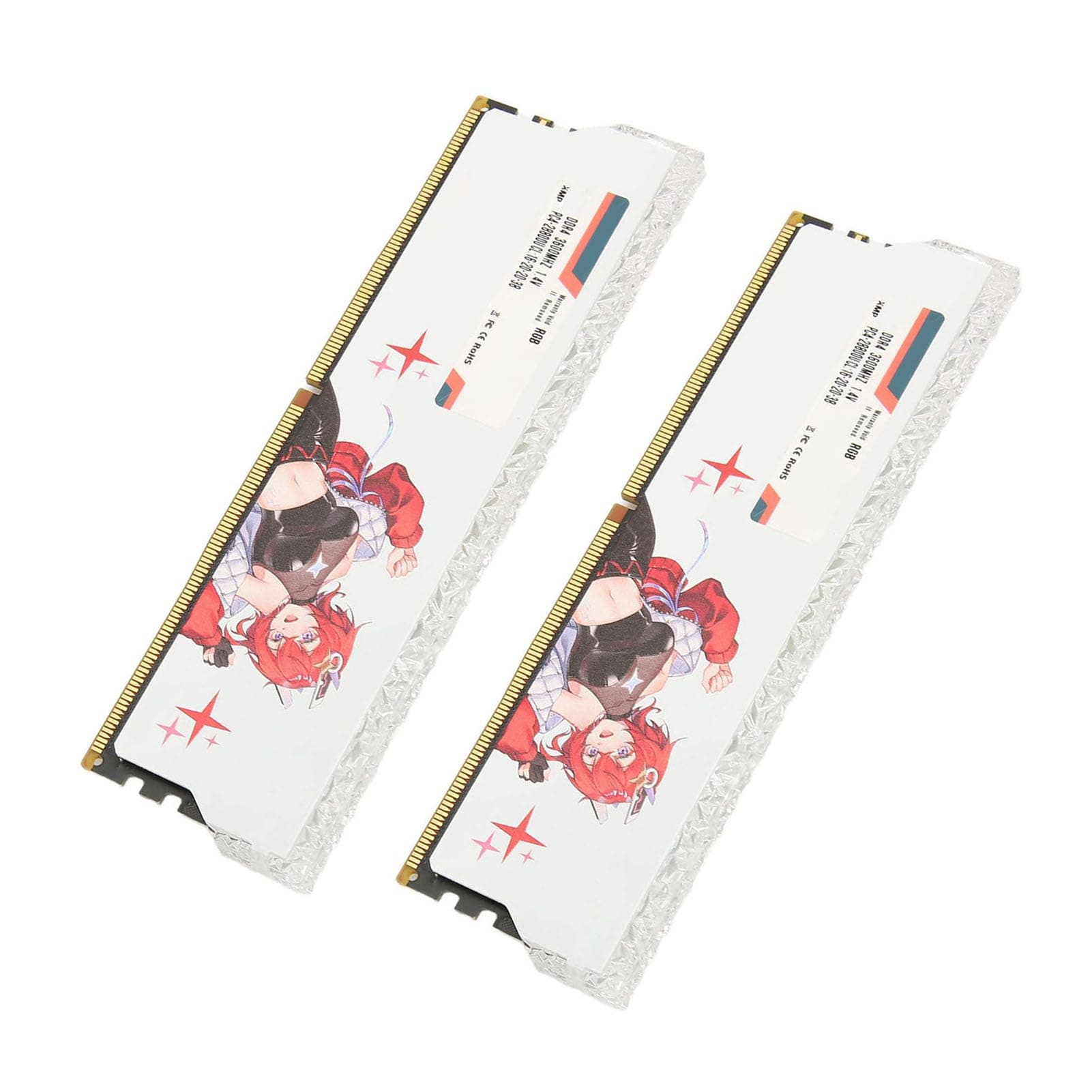 DDR4 RAM 3600 MHz PC4 28800, CL16 20 20 38 1,35 V Desktop-Speichermodul | XMP2.0 One-Click-Übertaktung für Gaming-PC | Zweikanal-Kit mit Aluminium-Kühlkörper (32 GB (2 x 16 GB))
