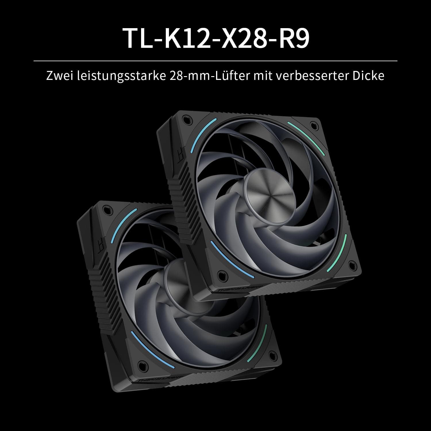 Thermalright TR Phantom Spirit 120 Vision EVO CPU Luftkühler, Twin Tower Radiator 2150RPM Geschwindigkeit, 480x480 Auflösungsvermögen IPS Bildschirm mit 3.95in, Computer Kühler für Intel lga1851/AM5 Schwarz-PS120 V EVO Bild 7