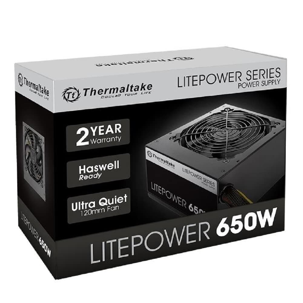 Thermaltake Litepower Netzteil 650 Watt – Non-modulaire – 650 W Bild 7