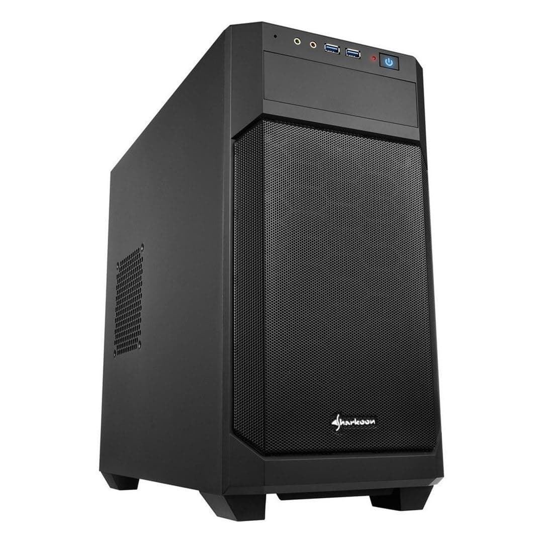 Sharkoon V1000 Mini Tower Nero (sharkoon V1000 - Tower - MicrO-Atx) ohne Window