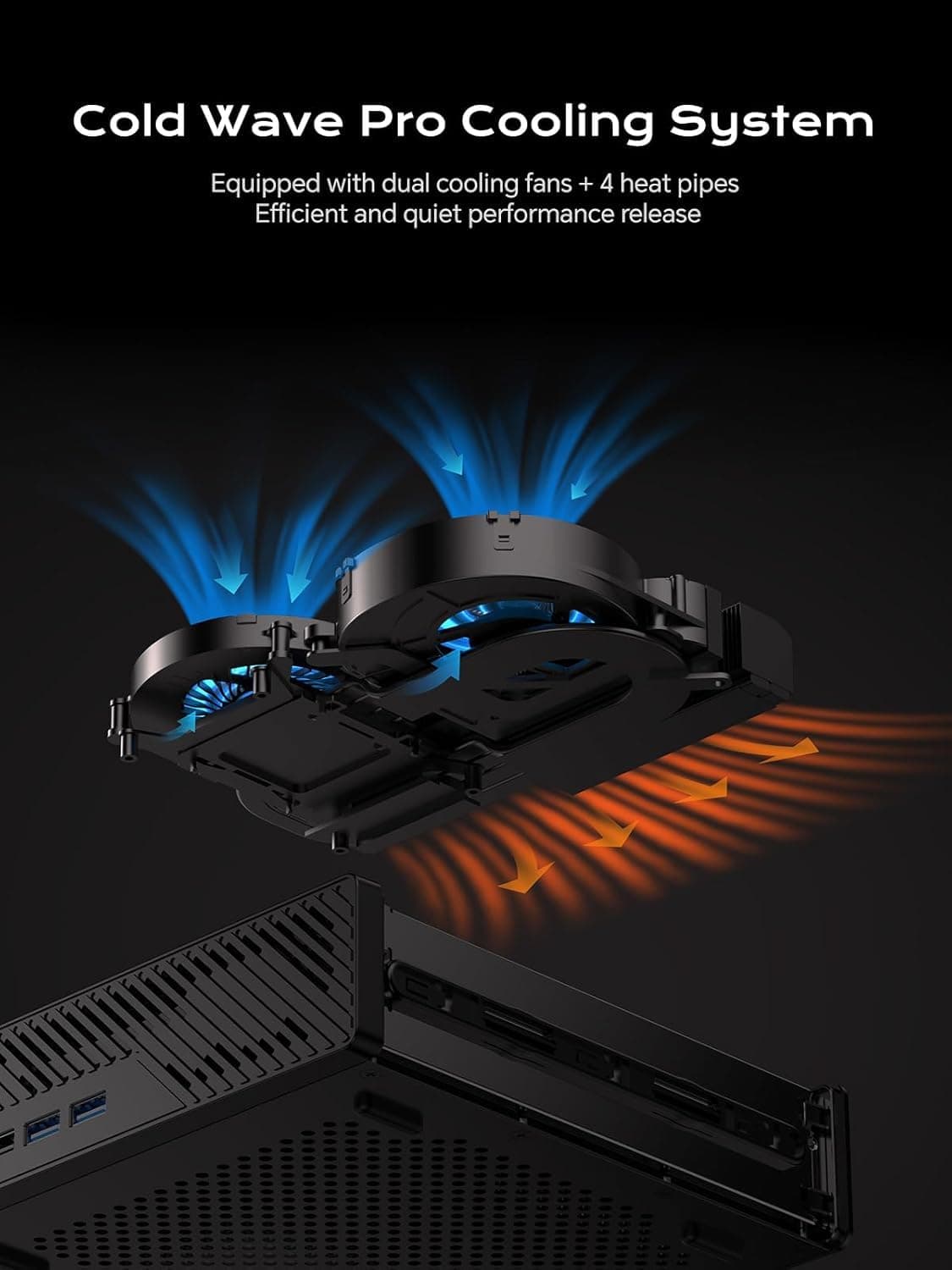 MINIS FORUM Mini PC Workstation MS-A1, AMD Ryzen 9 9950X (Zen 5, 16 Kerne/32 Threads, bis zu 5,7 GHz), OCuLink, Dual 2,5G LAN, 4X M.2 PCIe, HDMI/DP/USB-C, Barebone (ohne RAM/SSD) MS-A1-A5995 0/0 GB Bild 5