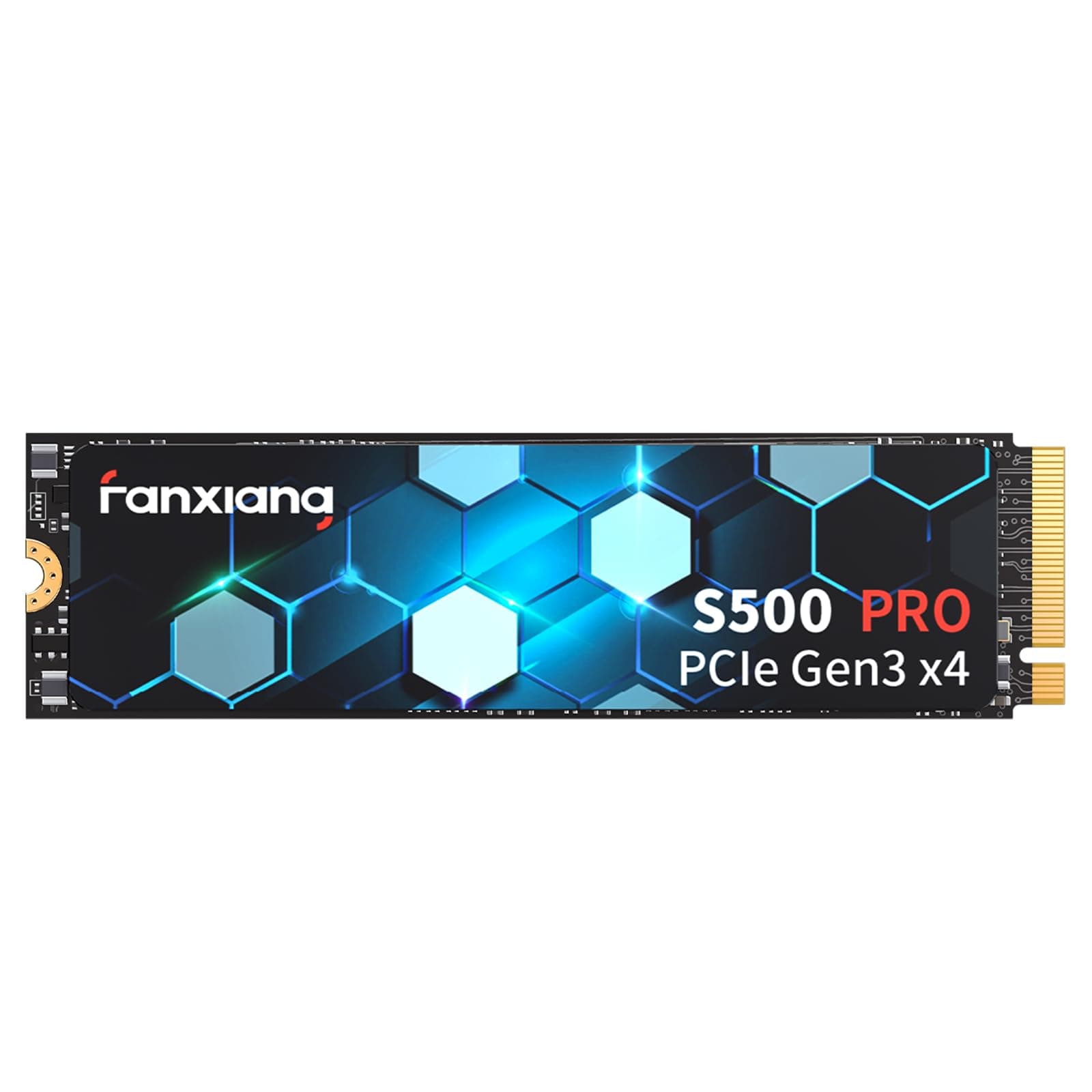 fanxiang M.2 SSD 256GB Interne NVMe SSD Festplatte PCIe 3.0, 3000MB/s Lesen, SSD M.2 2280 mit SLC Cache, Kompatibel mit Laptop, Notebook und Desktop (S500Pro) Bild 2