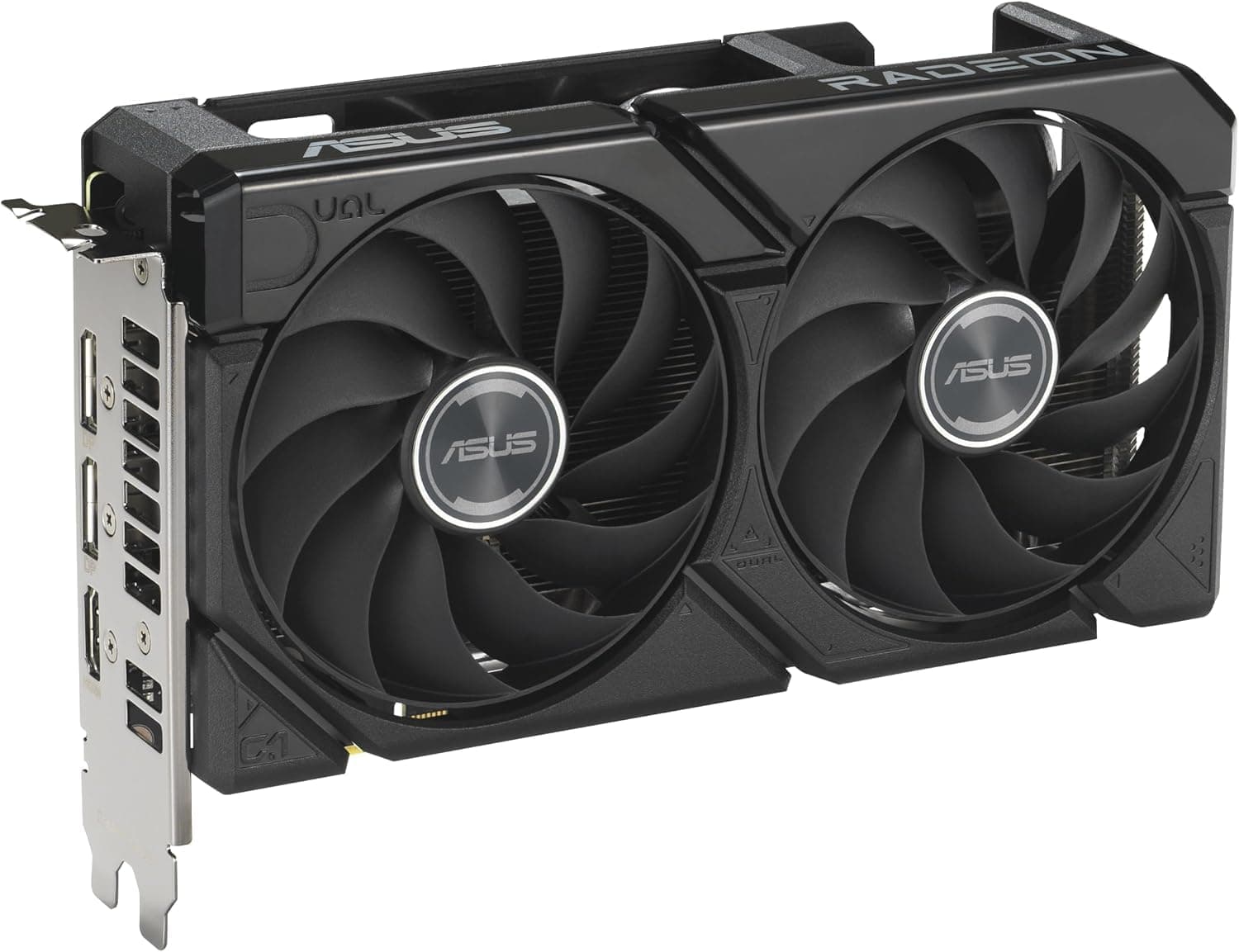 ASUS Dual Radeon RX9060XT 16G GDDR6 Gaming Grafikkarte (AMD Radeon RX9060XT, AMD RDNA 4 Architektur, 2,5-Slot Design, DUAL BIOS, PCIe 5.0, 1x HMDI 2.1b, 2X DisplayPort 2.1a, DUAL-RX9060XT-16G) Bild 6