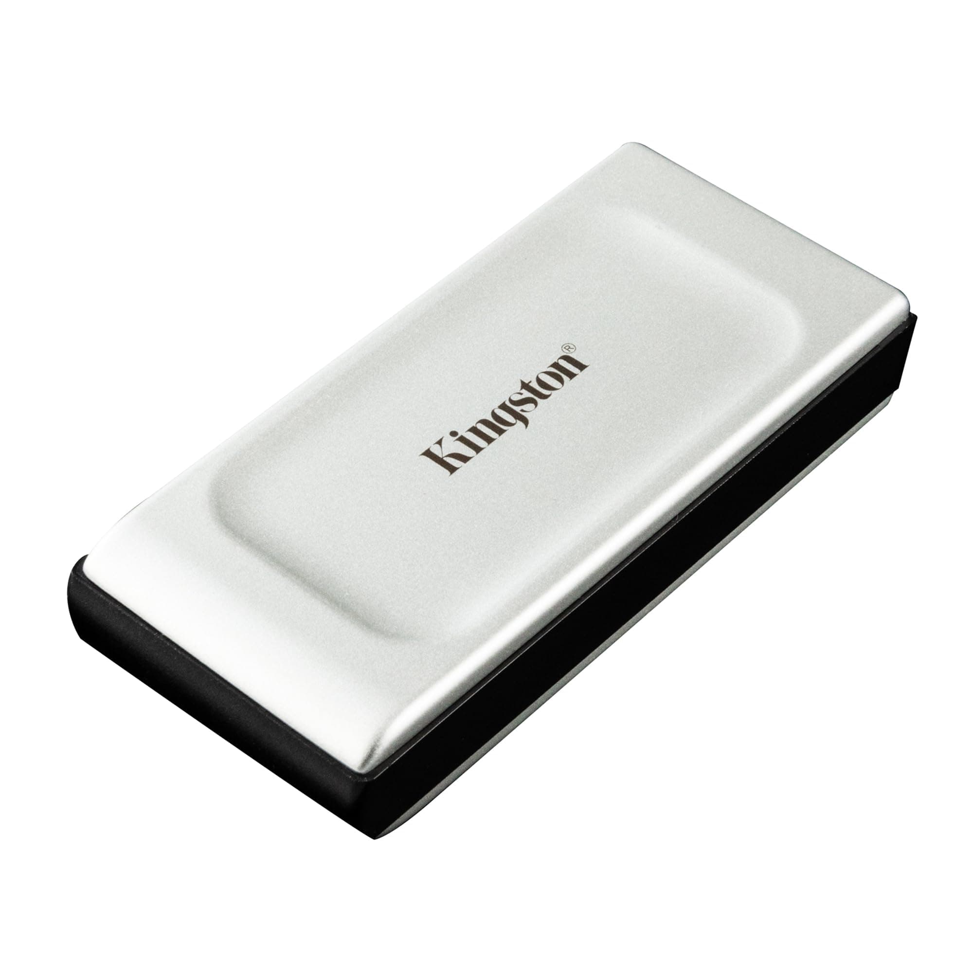 Kingston XS2000 1TB External SSD USB 3.2 Gen 2 Portables Laufwerk Silber-SXS2000/1000G XS2000 - Silber 1TB