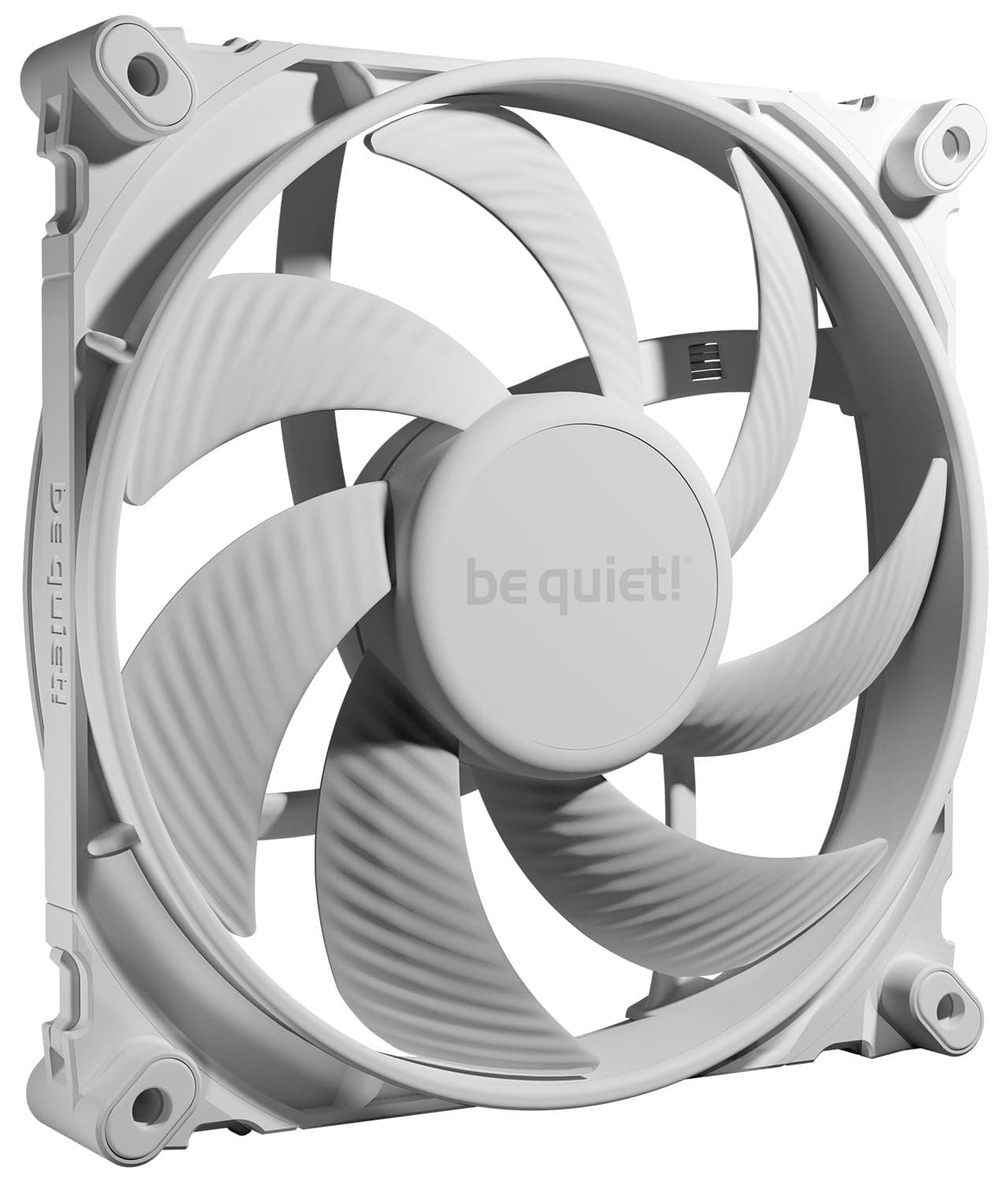 be quiet! Silent Wings 4 140mm PWM high-speed White Lüfter, optimierte Lüfterblätter, außergewöhnlich hohe Performance, maximaler Luftdruck, sehr leise, 6-Pol-Lüftermotor, Fluid-Dynamic-Lager, BL117 Bild 2