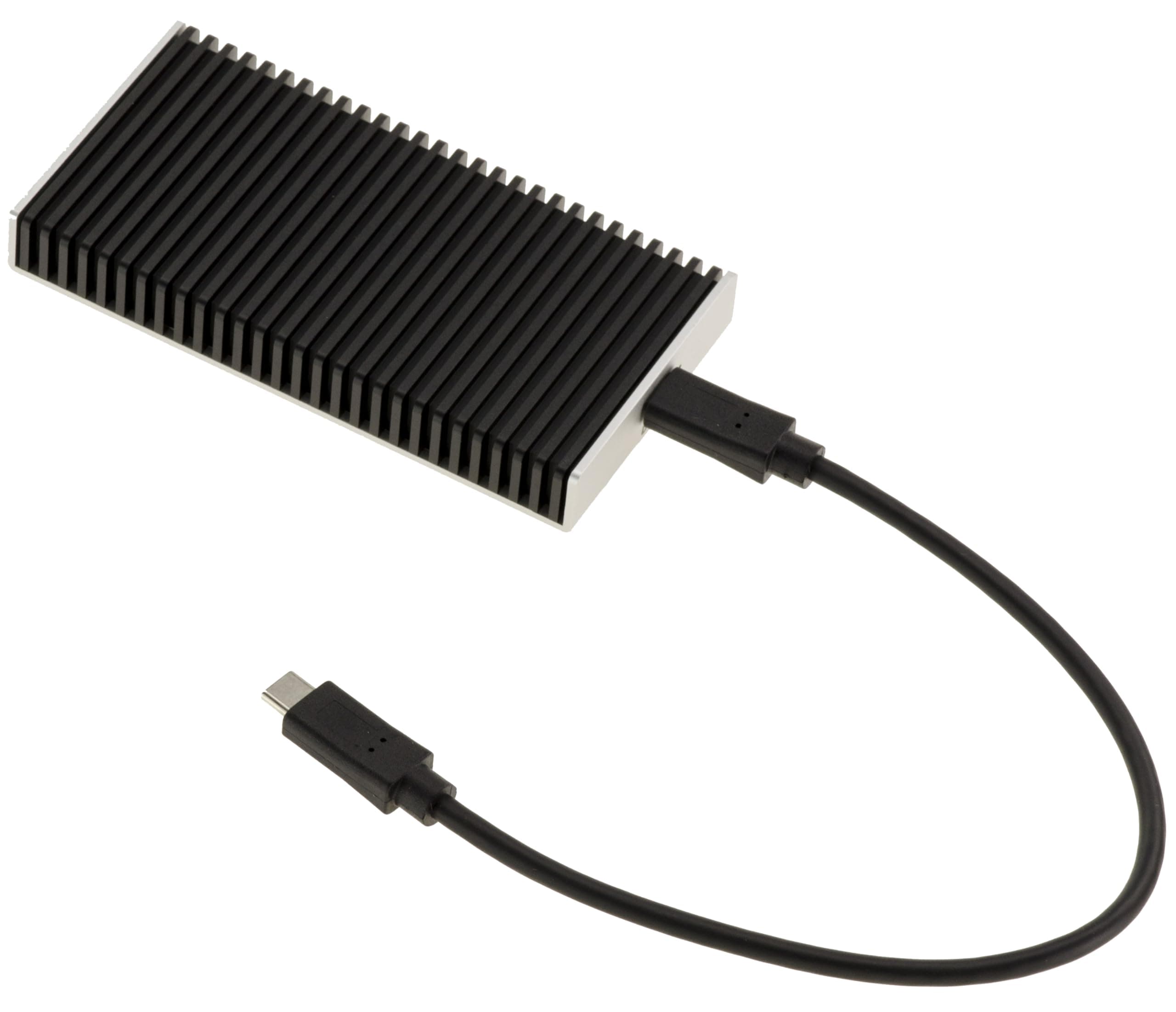 KALEA-INFORMATIQUE Aluminiumgehäuse USB4 und Thunderbolt 4 40G für SSD M2 NVMe. Tatsächliche Datenübertragungsrate gemessen auf Mac oder PC: 3,7 G/s