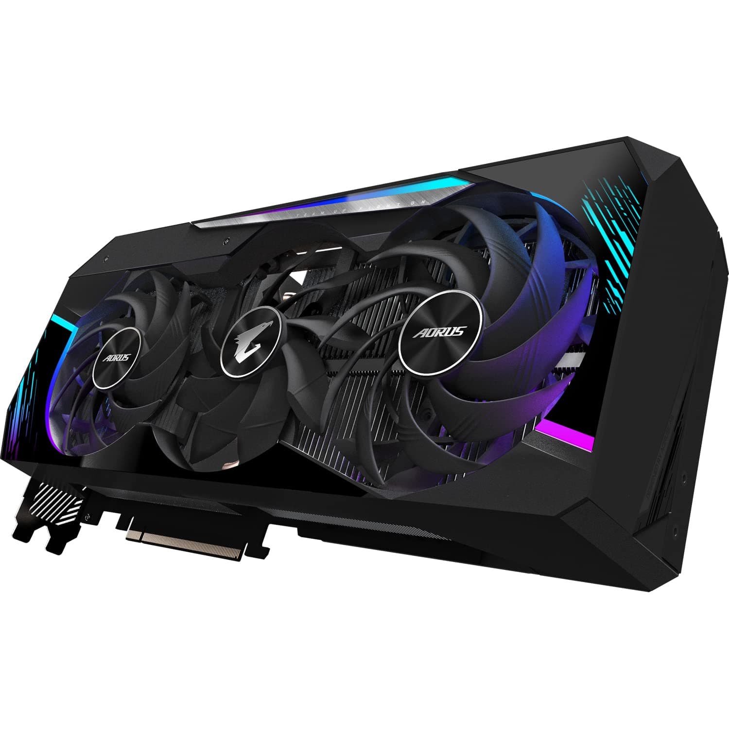 Gigabyte AORUS GeForce RTX 3080 Master 12GB Grafikkarte, GV-N3080AORUS M-12GD, Schwarz Bild 5