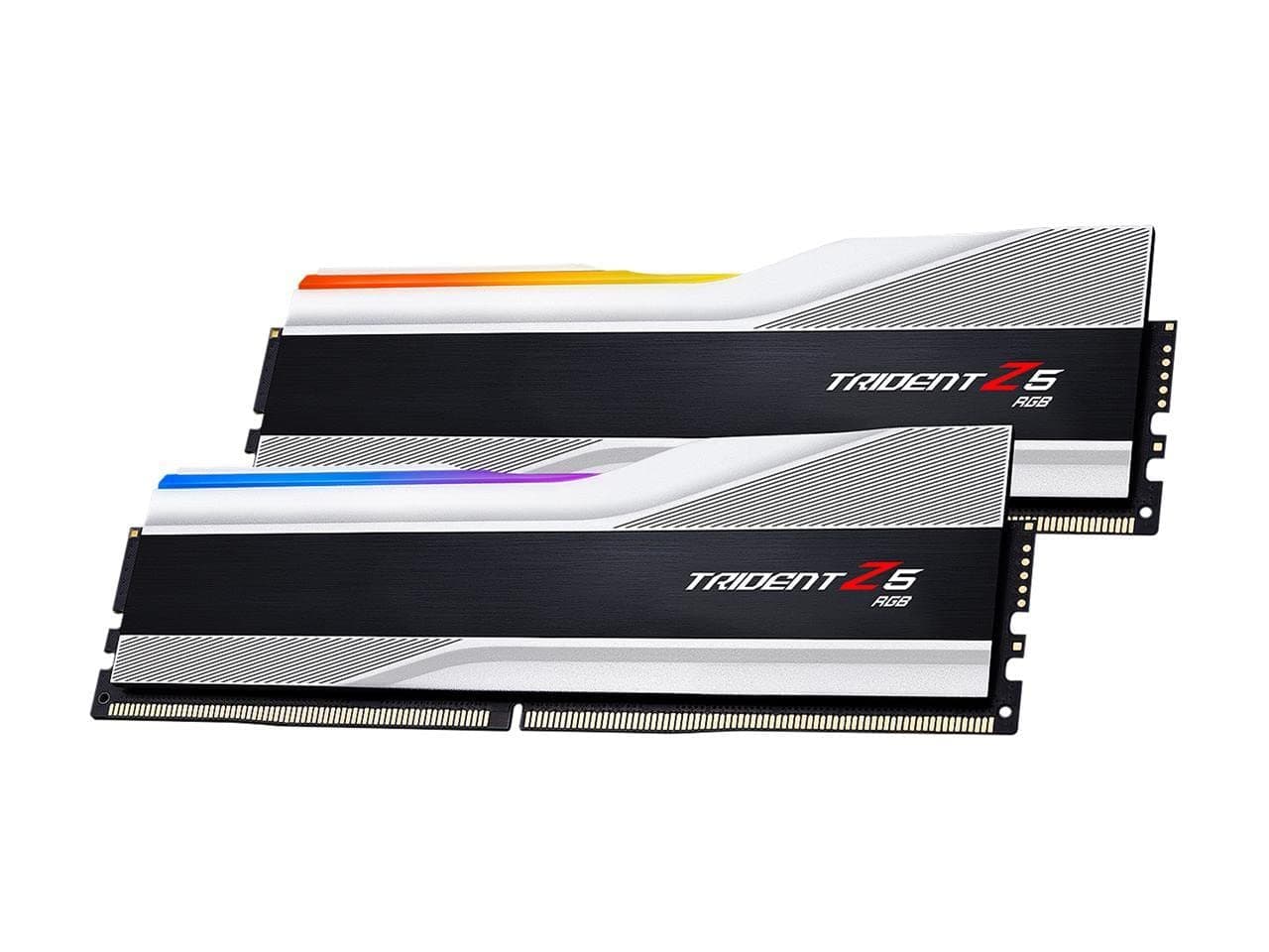 32GB G.Skill DDR5 Trident Z5 RGB 5600MHz CL40 1.20V Dual Channel Kit 2X 16GB Silver Bild 7