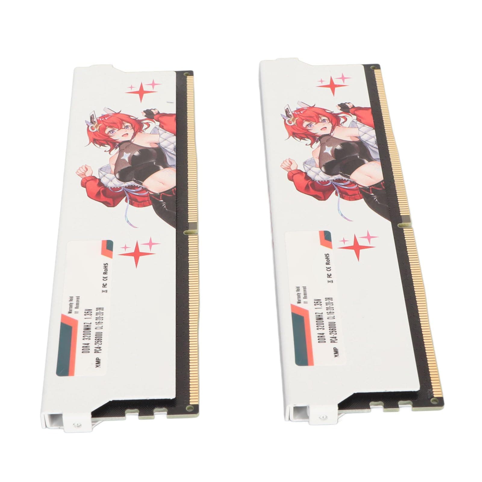 Tbest DDR4 16 GB 3200 MHz CL16 Desktop-Speichermodul mit XMP 2.0 für Gaming-PC | Hohe Geschwindigkeit, Niedrige Latenz | Aluminium-Wärmeverteiler | PC4 25600U (32 GB (2 x 16)) 32 GB (2 x 16 GB) Bild 3