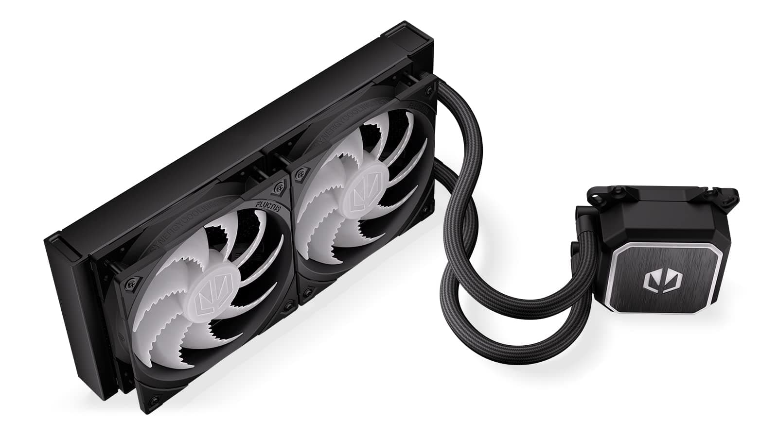 ENDORFY Navis F240 ARGB – AIO CPU-Wasserkühler, 240mm Radiator, PWM-Pumpe, 2x Fluctus 120 PWM ARGB Lüfter, Intel LGA 1700/1200/115x & AMD AM5/AM4 Bild 7