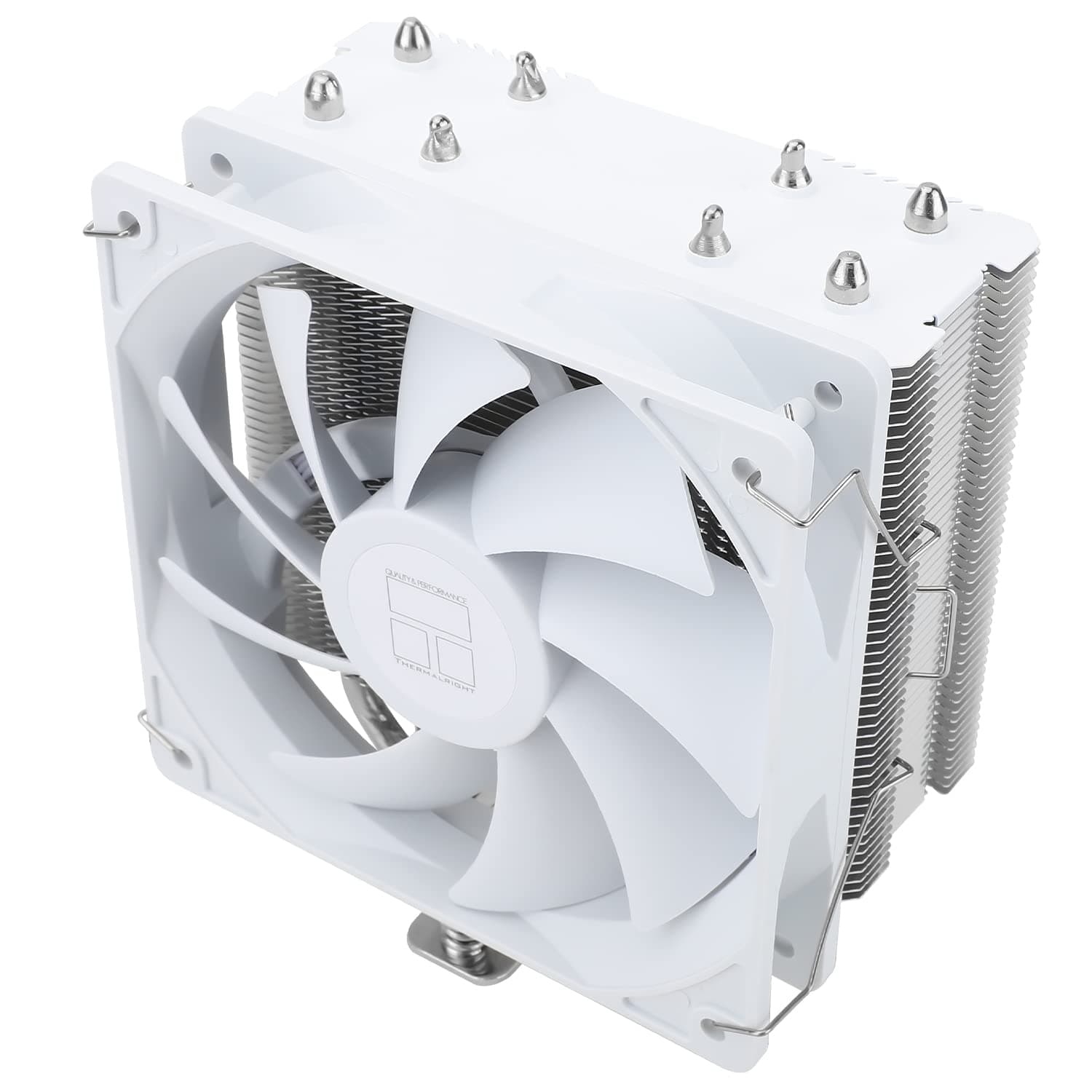 Thermalright Assassin X 120 SE Weiß CPU Luftkühler, 4 Heat Pipes, TL-C12CW PWM Leise Fan CPU Kühler mit S-FDB Lager, Für AMD AM4 AM5/Intel LGA1700/1150/1151/1155/1156/1200 Bild 2