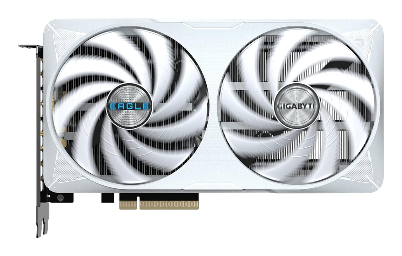 Gigabyte GeForce RTX 5060 Ti Eagle OC Ice 16G Grafikkarte – 16 GB GDDR7, 128 Bit, PCI-E 5.0, 2617 MHz Kernfrequenz, 3 x DisplayPort, 1 x HDMI, GV-N506TEAGLEOC ICE-16GD Bild 3