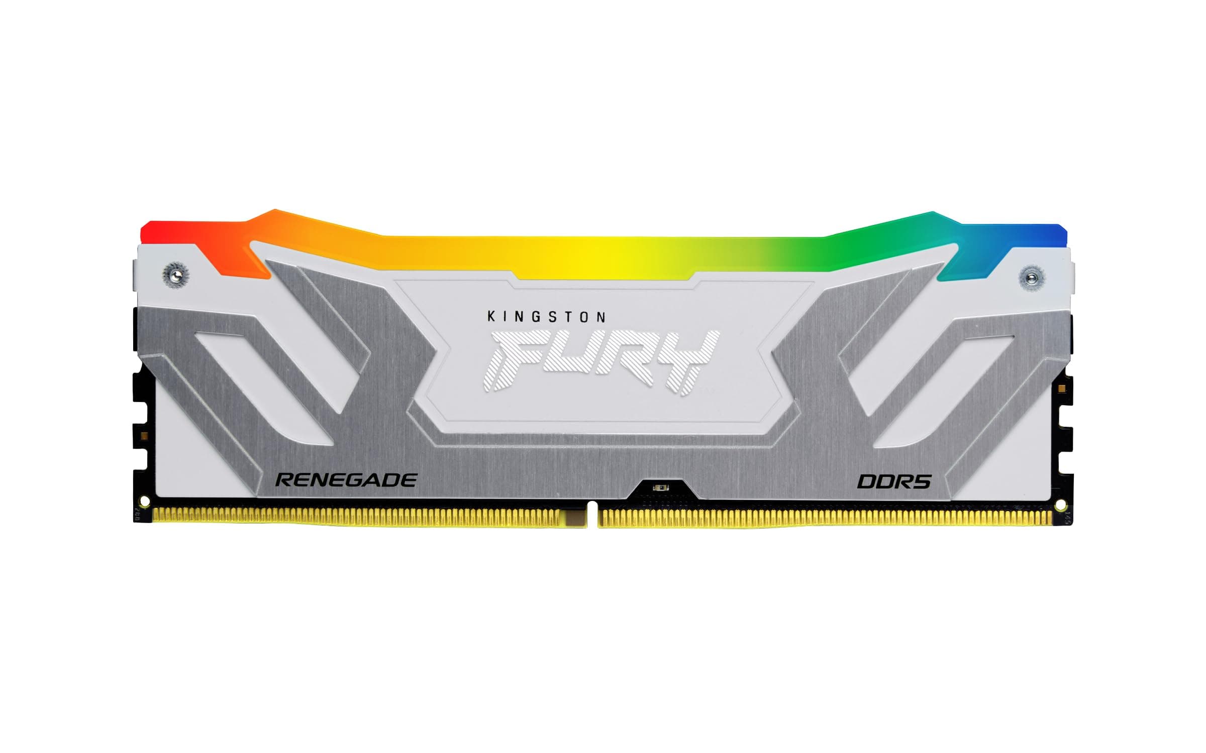 Kingston FURY Renegade Weiß RGB XMP 24GB 8400MT/s DDR5 CL40 CUDIMM Desktop Gaming Speicher - KF584CU40RWA-24 Bild 4
