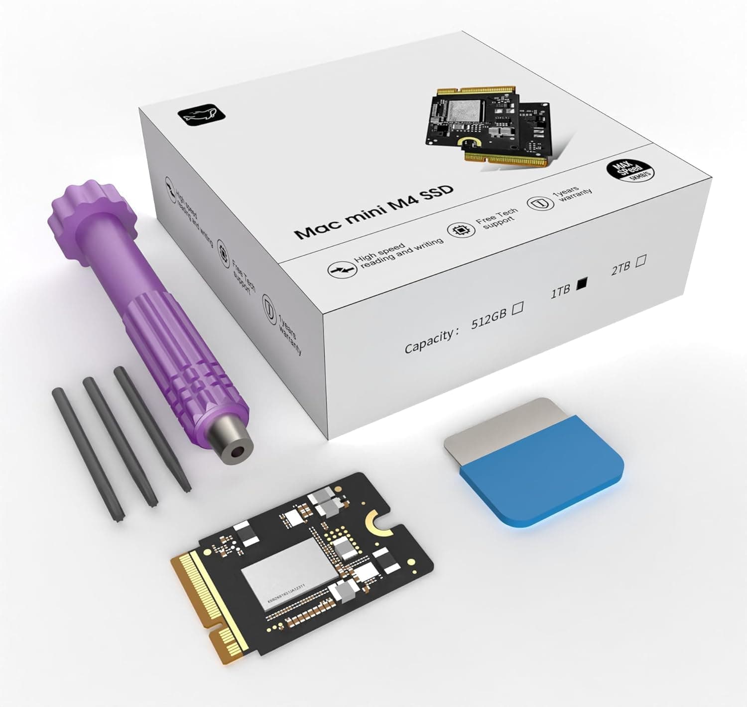 2025 M4 Mac Mini Pro 4TB SSD Ersatz Upgrade Bild 3