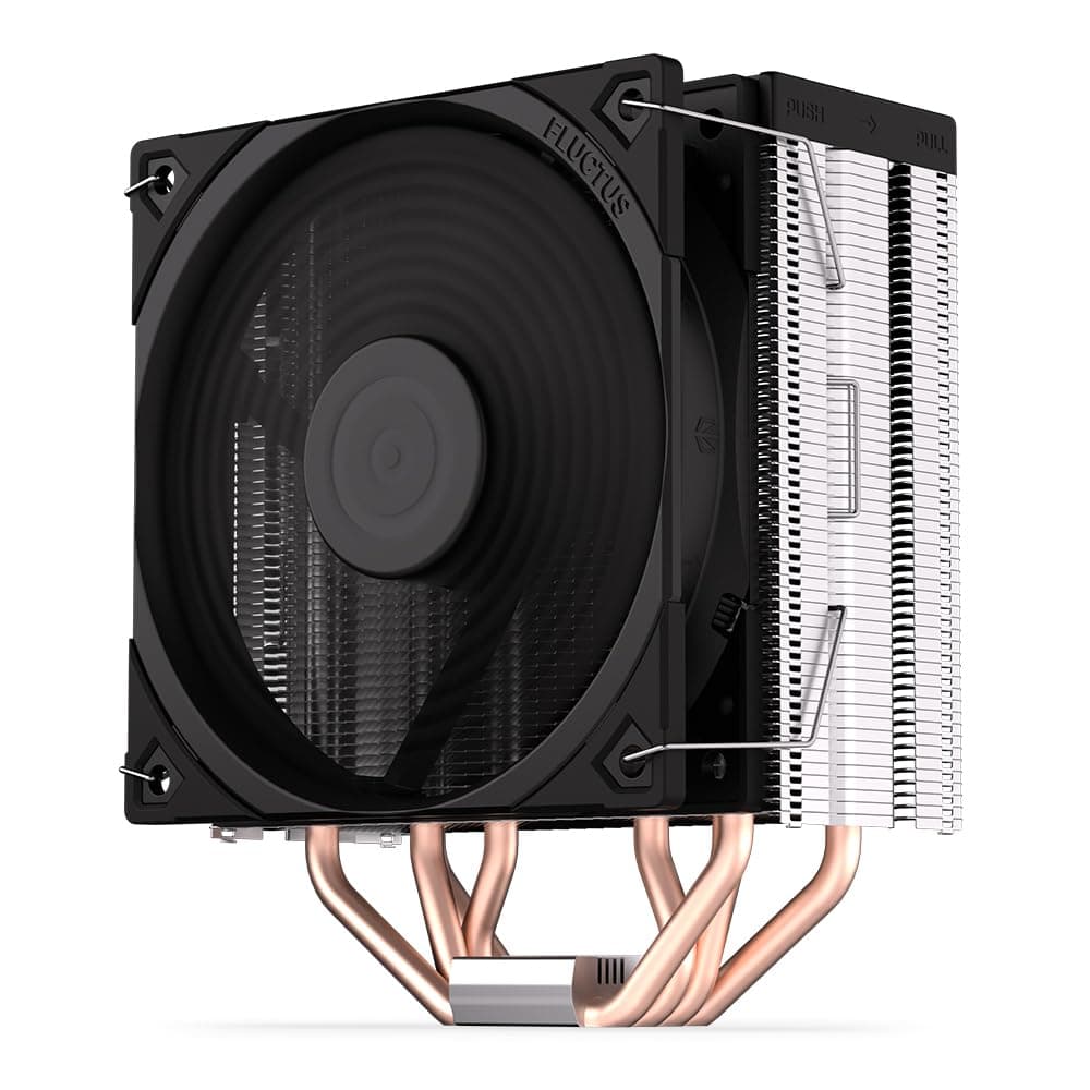 ENDORFY Fera 5 CPU Kühler 120 mm PWM, leistungsstarker Prozessorkühler, leiser Tower Kühler, 4 Heatpipes, AM5 AM4 LGA1700 Intel AMD, 220W TDP, Wärmeleitpaste enthalten Bild 2