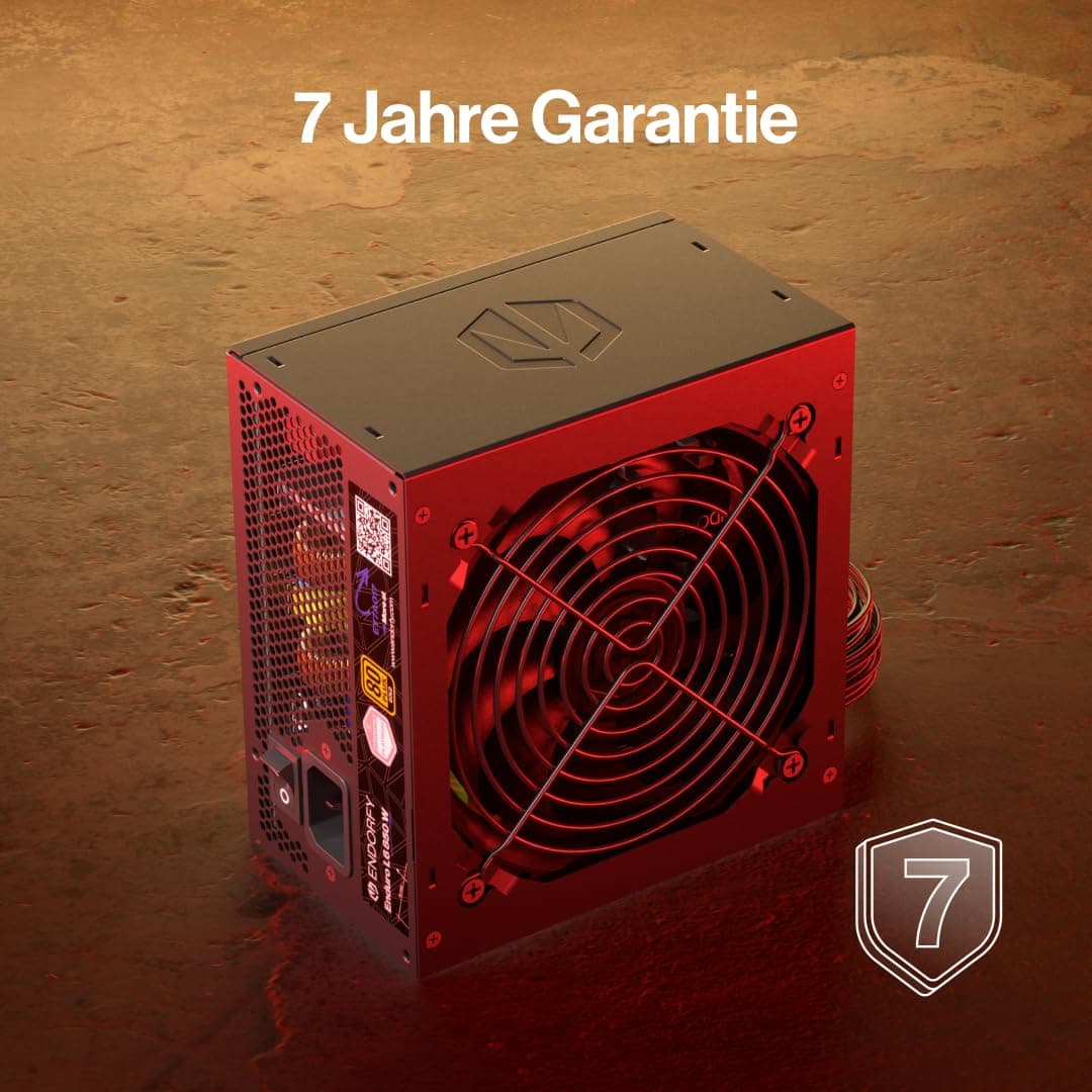 ENDORFY Enduro L6 850W, ATX 3.1 Netzteil, 80 Plus Gold, Cybenetics ETA Platinum, PCIe 5.1, 12V-2x6 600W, Stratus 120 mm Lüfter, Gaming PSU für PC Bild 8