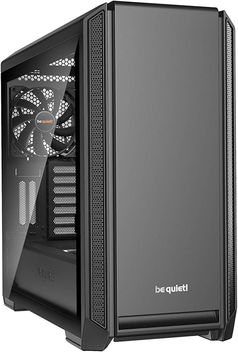 be quiet! Silent Base 601 Window Black PC-Gehäuse, 2X Pure Wings 2 140mm Lüfter, bis 360mm Radiator, E-ATX Mainboard kompatibel Bild 2