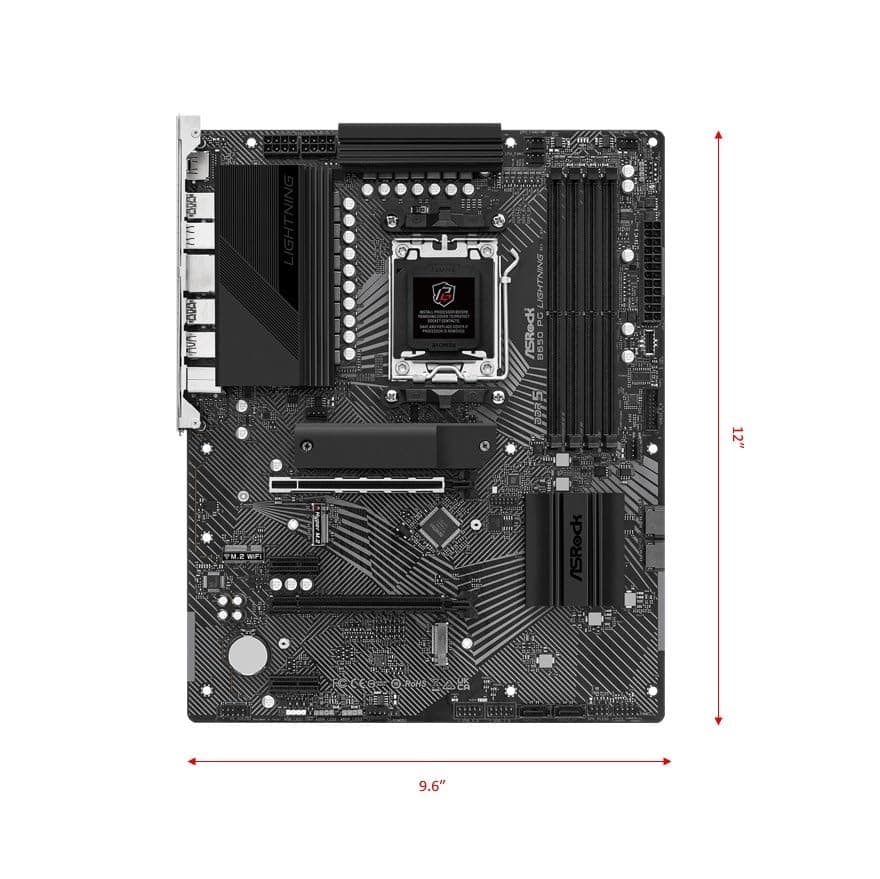 ASRock B650 PG Lightning AM5 ATX HDMI DDR5 Retail Bild 3
