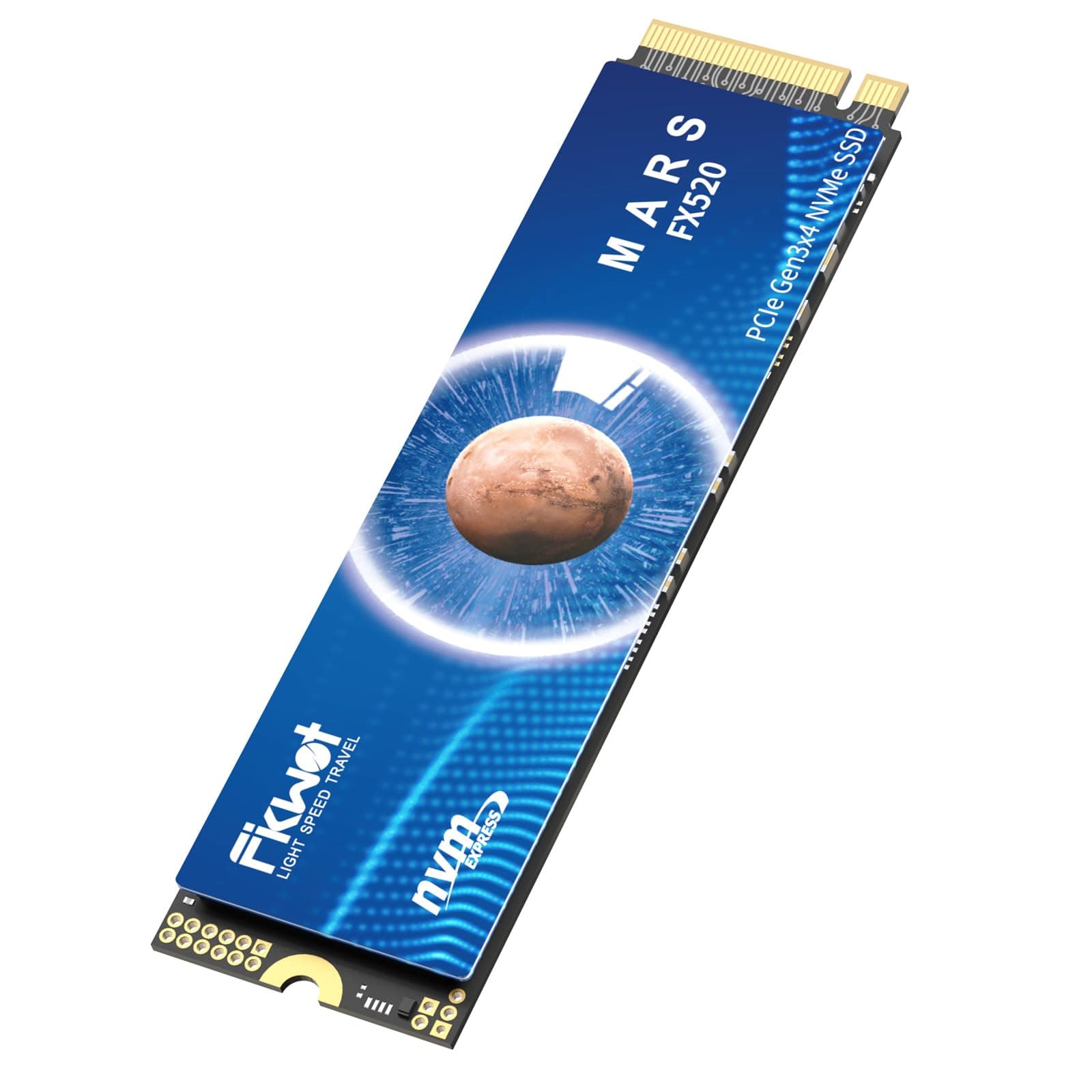 Fikwot FX520 128GB NVMe SSD M.2 2280 PCIe Gen3 x4, bis zu 1100 MB/s, interne SSD für Laptops und Desktop-PCs Bild 3
