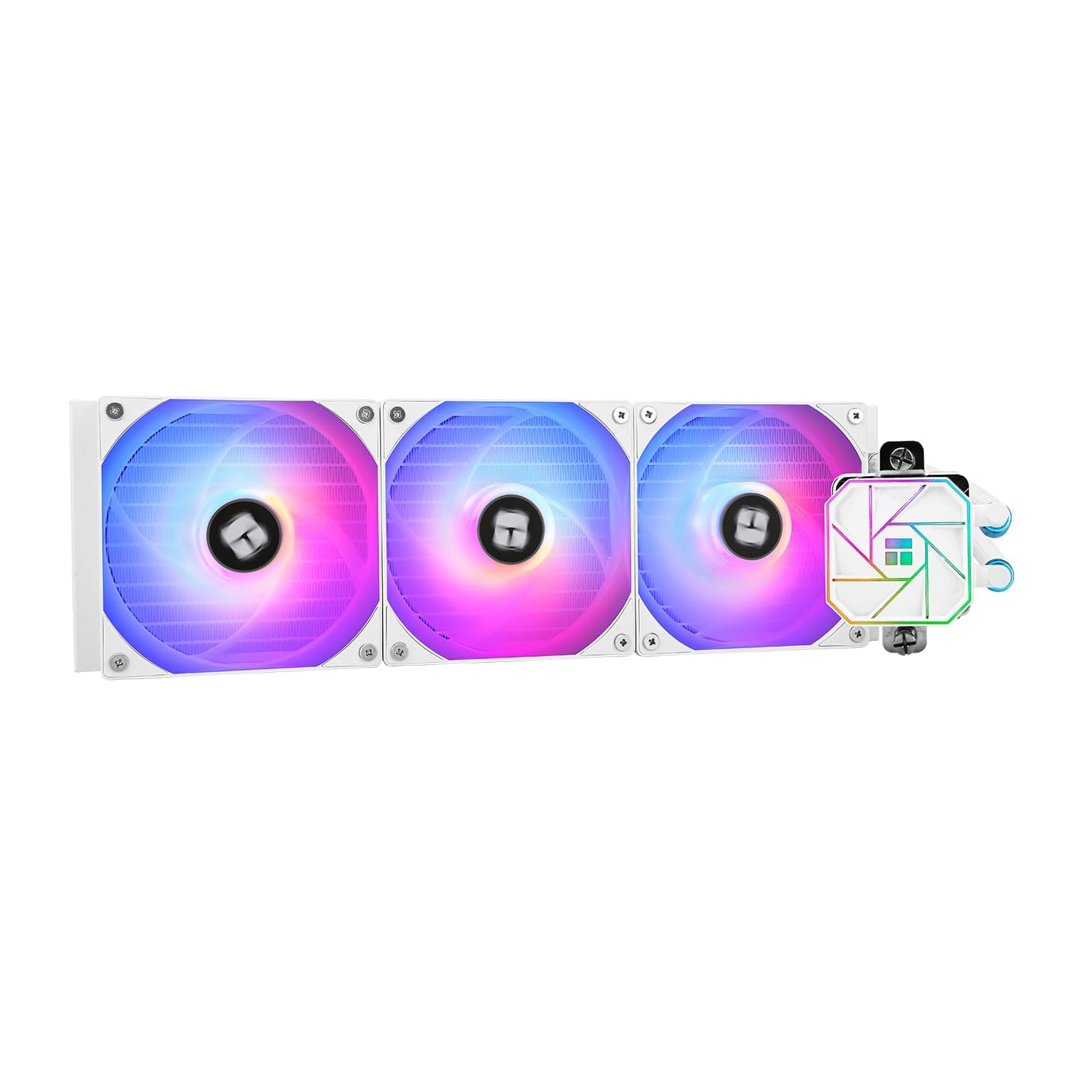 Thermalright AQUA ELITE 360 Weiß V3 Flüssig-CPU-Kühler, 360 Kühlreihen, 3 x 120mm PWM-Lüfter, 360mm Aio für AMD/AM4/AM5, IntelLGA1150/1151/1200/1700/1851, Desktop CPU-Kühler AIO 360mm White