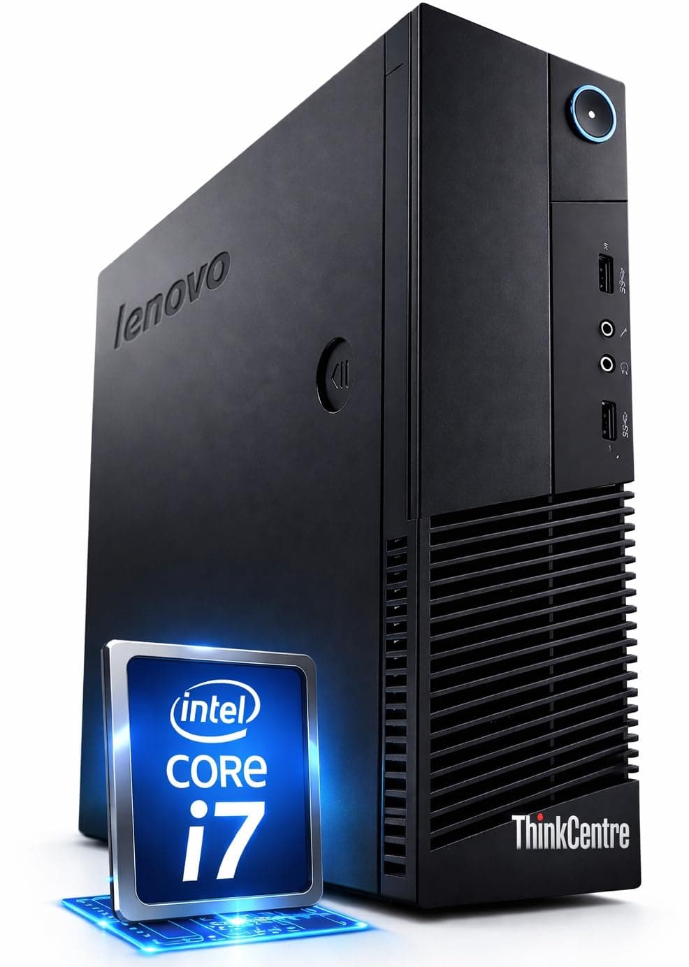 Lenovo i7 ThinkCentre Silent Business Office Computer mit 3 Jahren Garantie! Intel Core i7 4790, 8 Threads, 4.0 GHz - 32 GB - 1000 GB SSD - WLAN - Windows 11 Prof. - MS Office - #8467 i7 - 32 GB - 1TB SSD - Win11 Intel Core i7